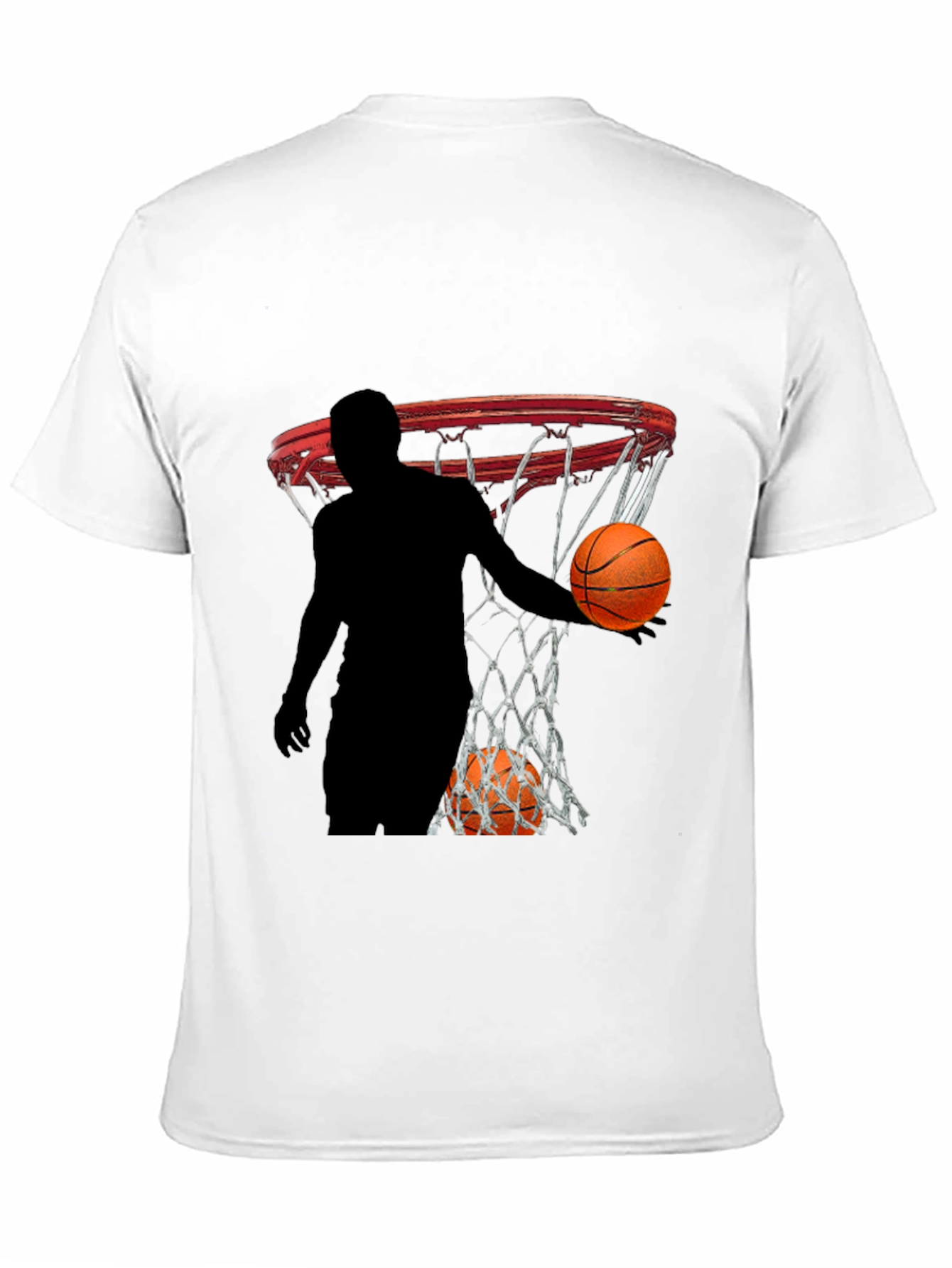 Basketball Graphic Tee - Slam Dunk Style