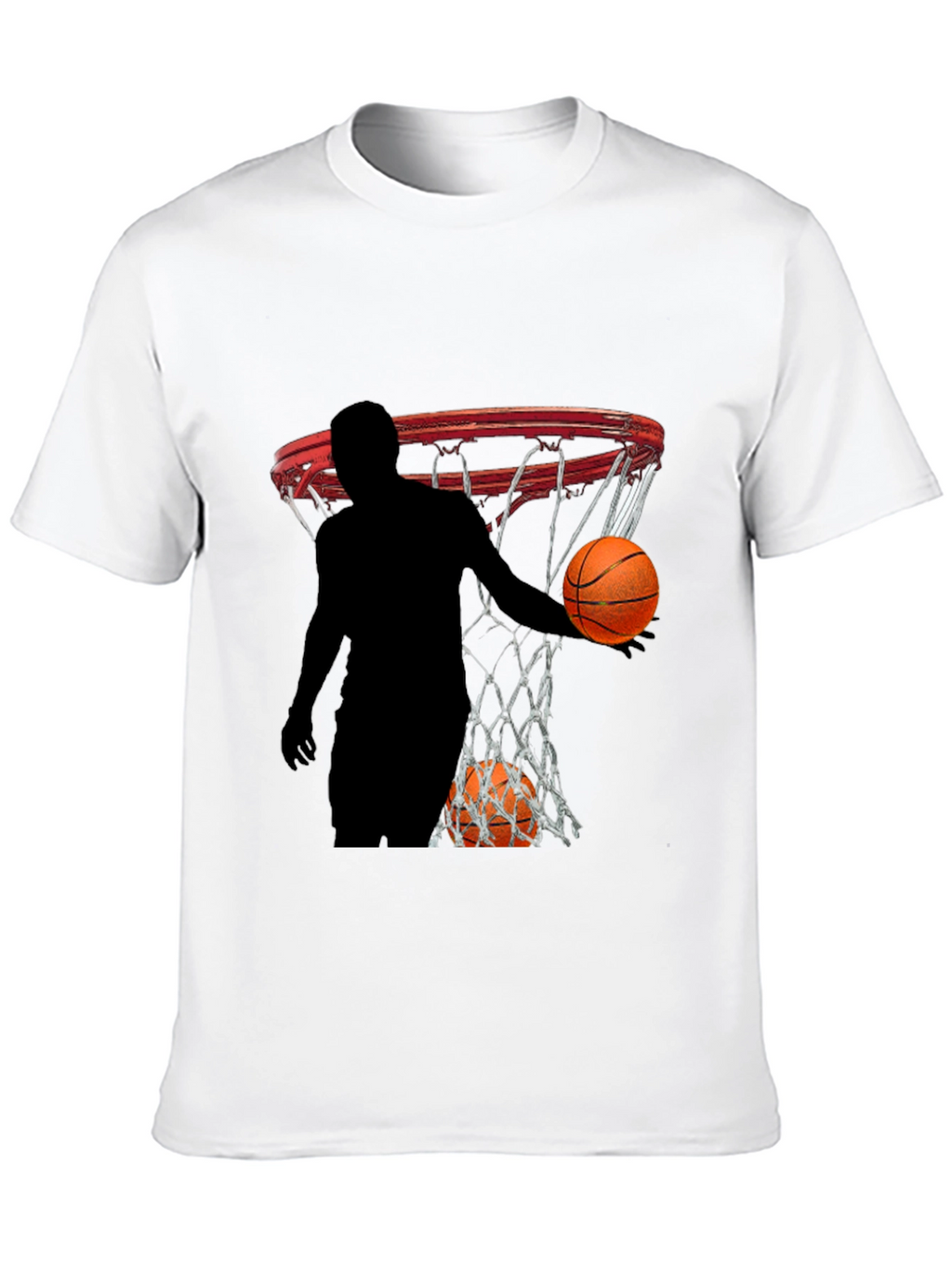 Basketball Graphic Tee - Slam Dunk Style