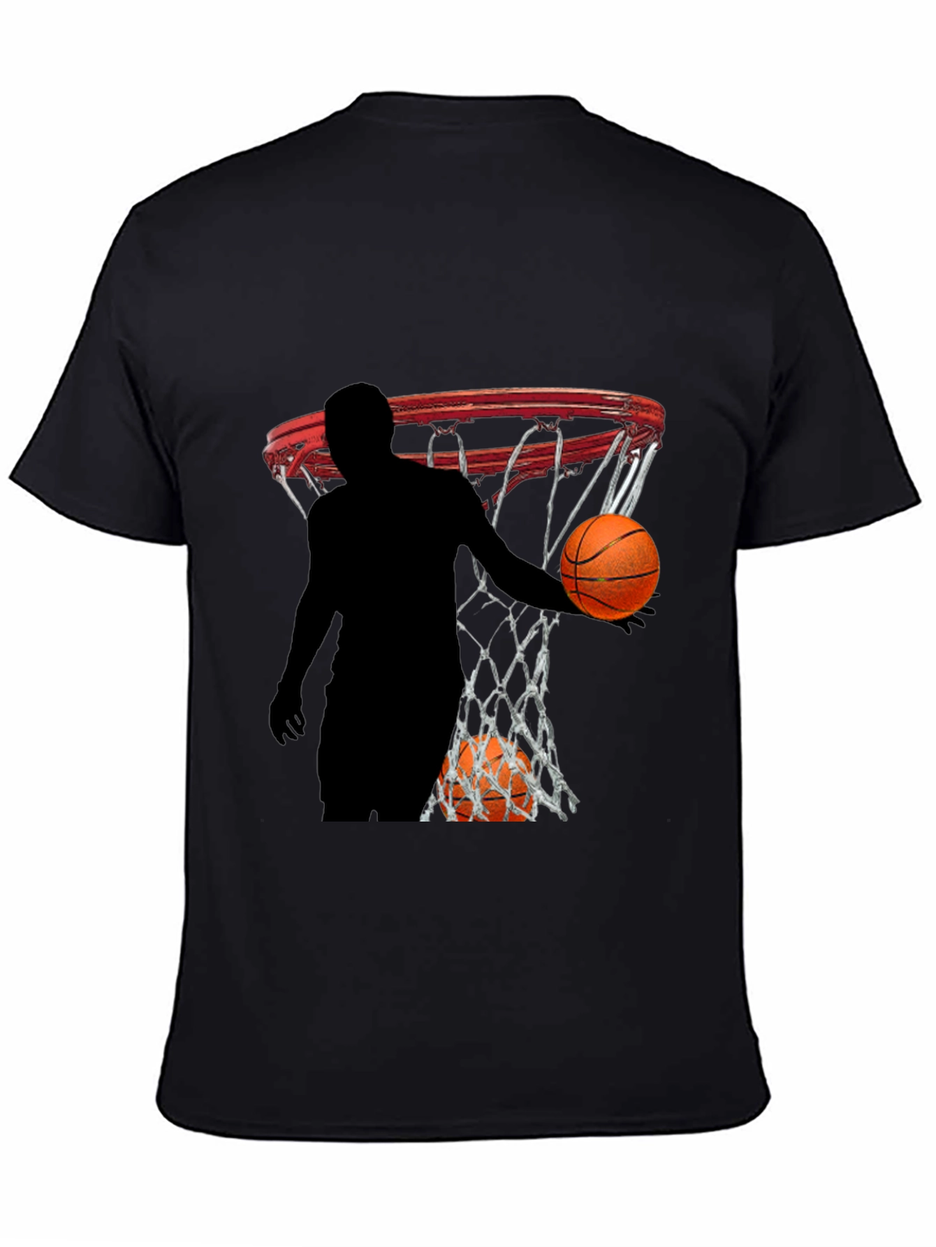 Basketball Graphic Tee - Slam Dunk Style