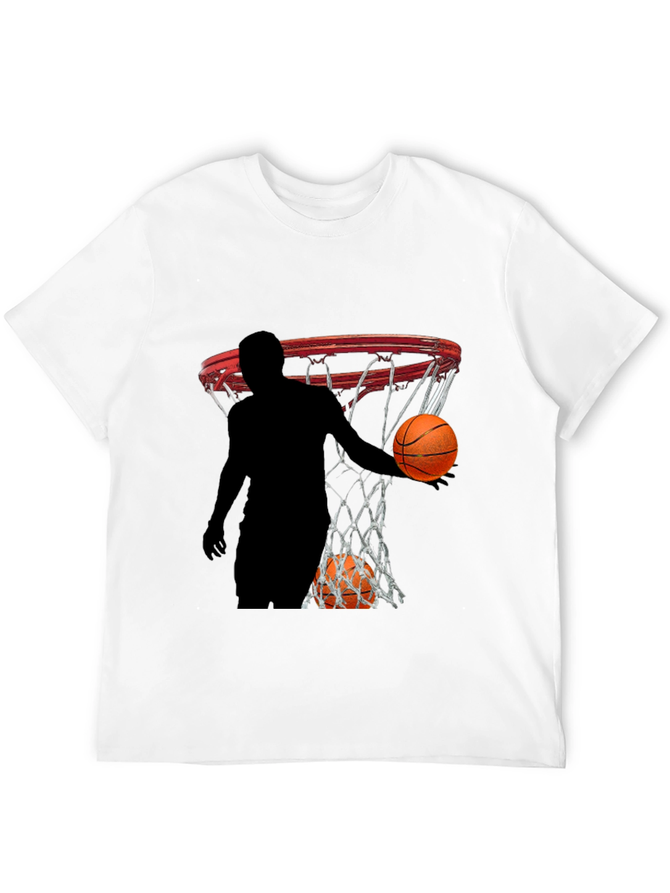 Basketball Graphic Tee - Slam Dunk Style