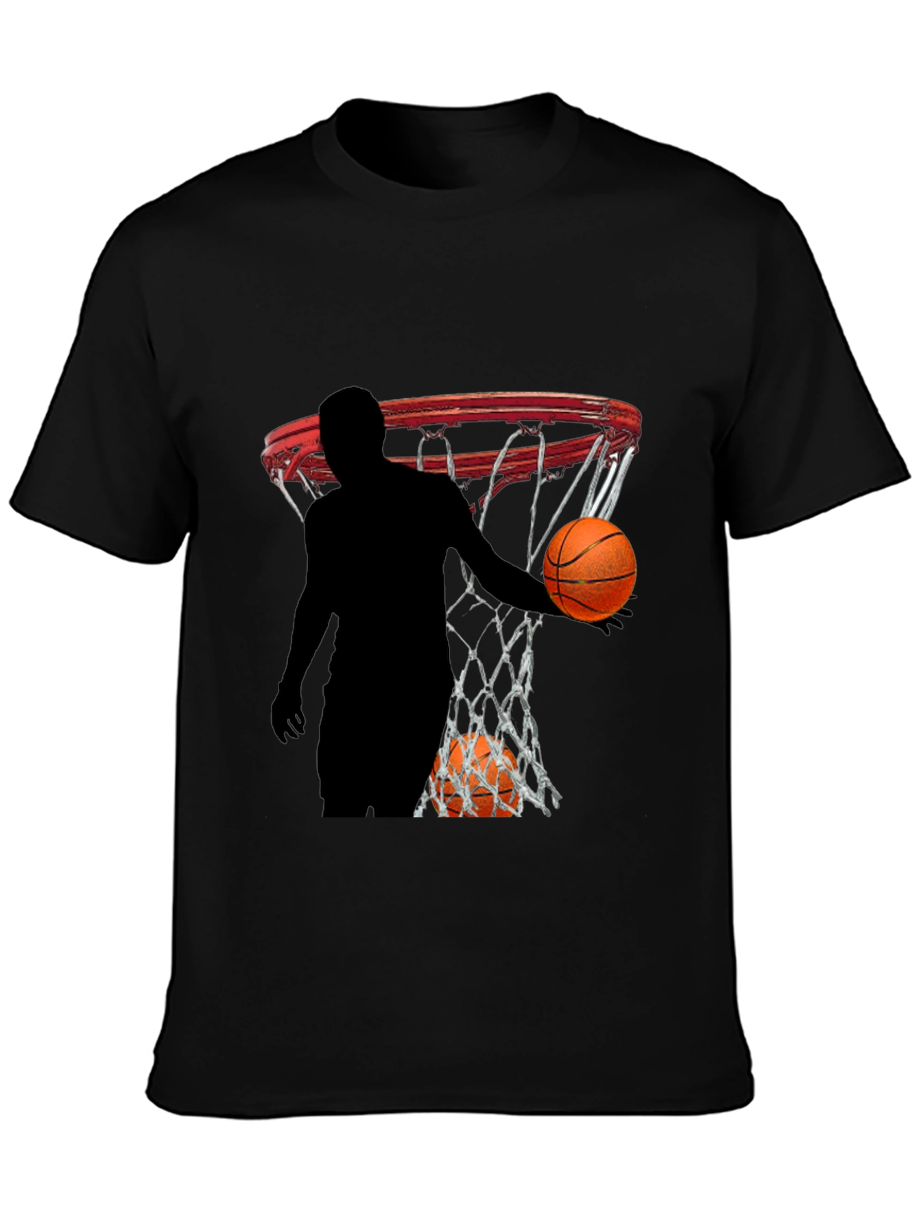 Basketball Graphic Tee - Slam Dunk Style