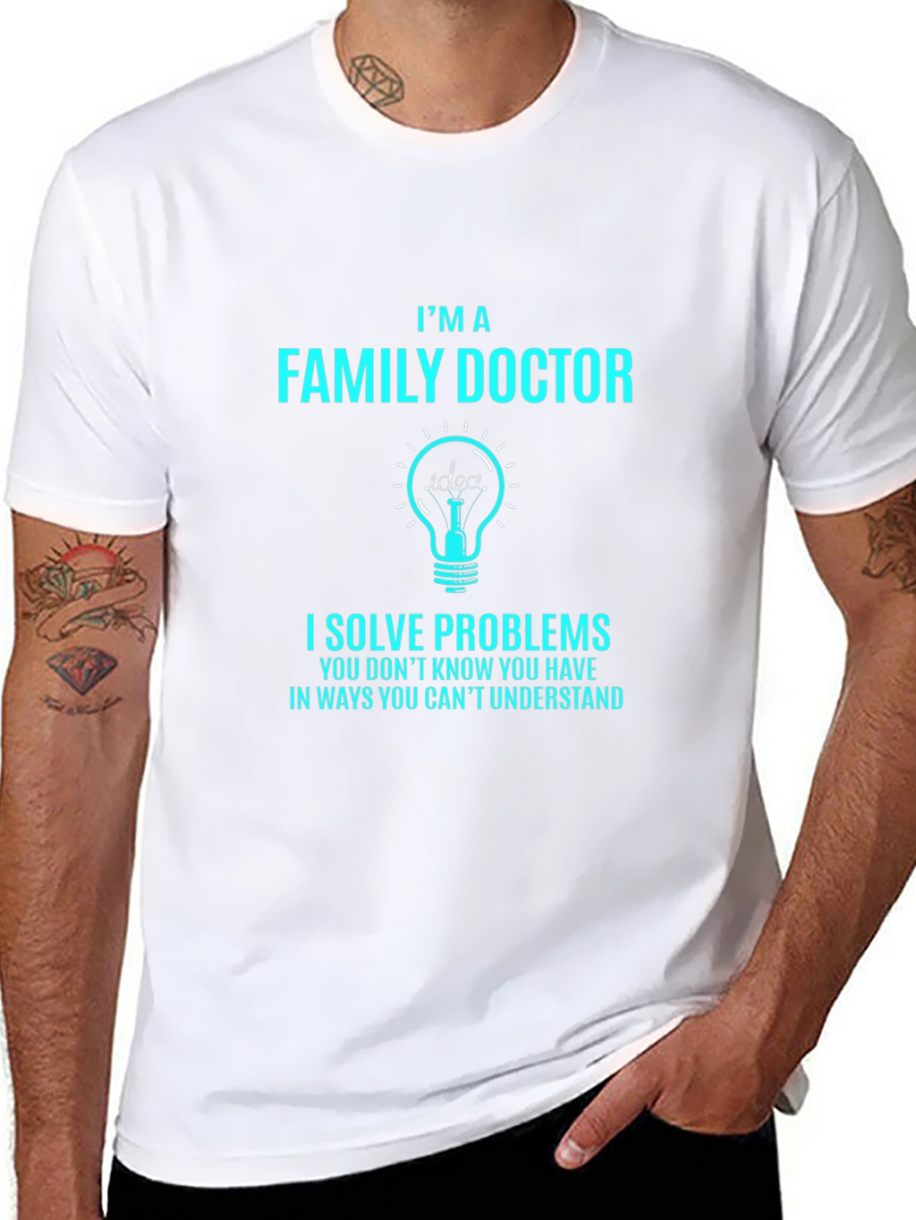 Family Doctor T-Shirt: I Solve Problems