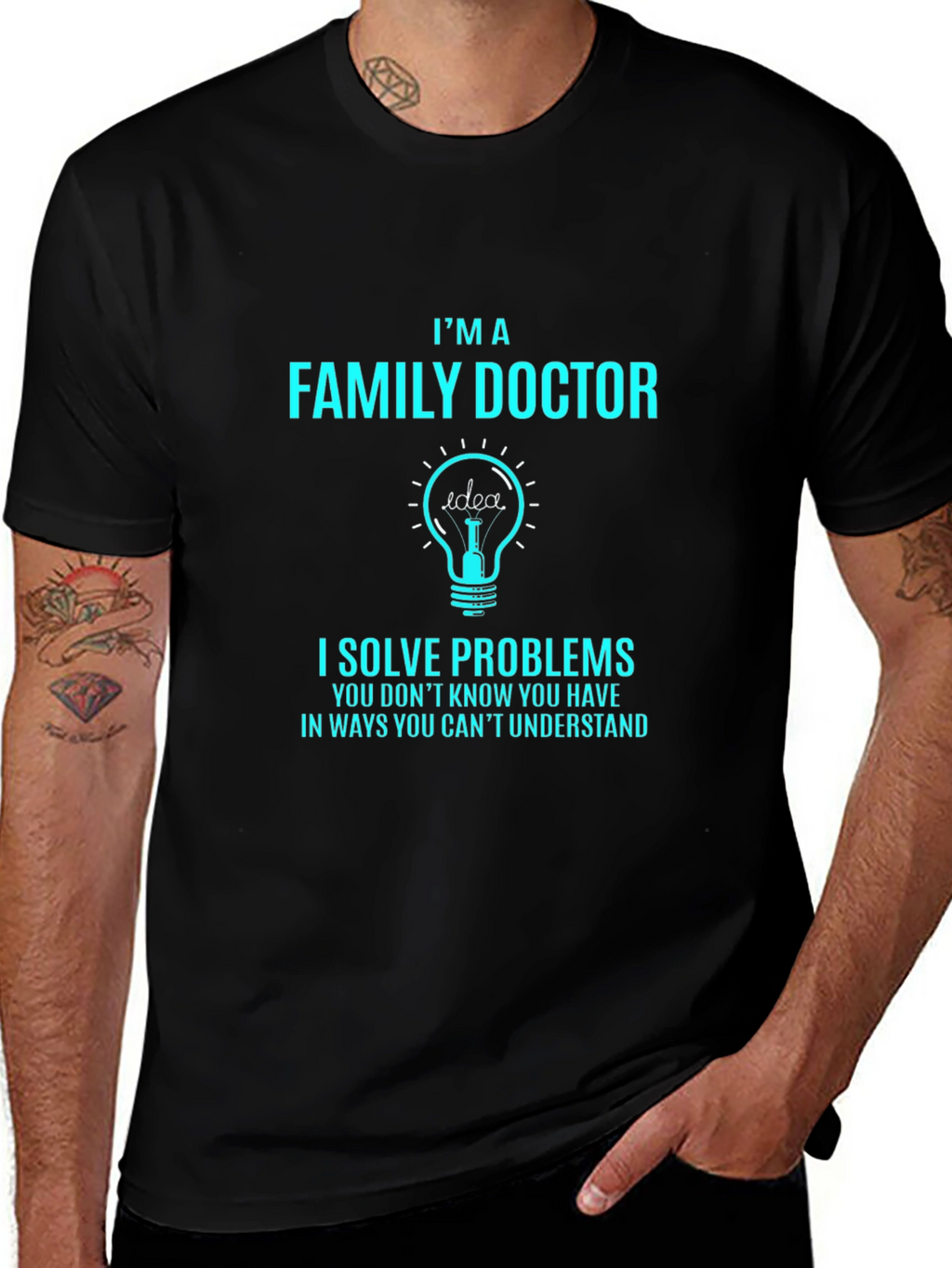 Family Doctor T-Shirt: I Solve Problems