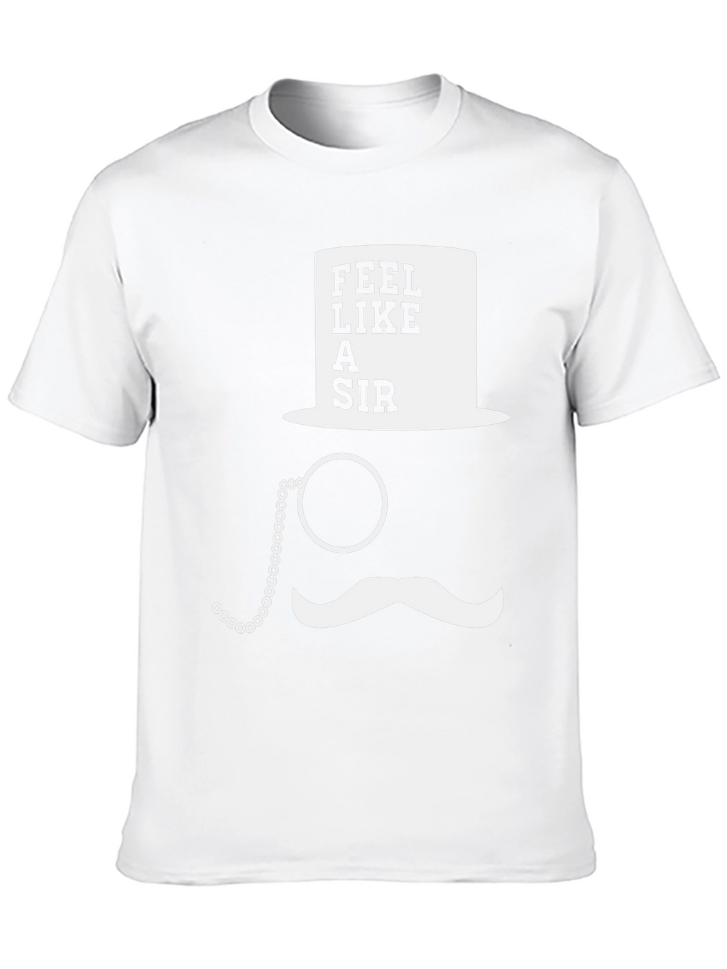 Feel Like A Sir Graphic Tee - Black