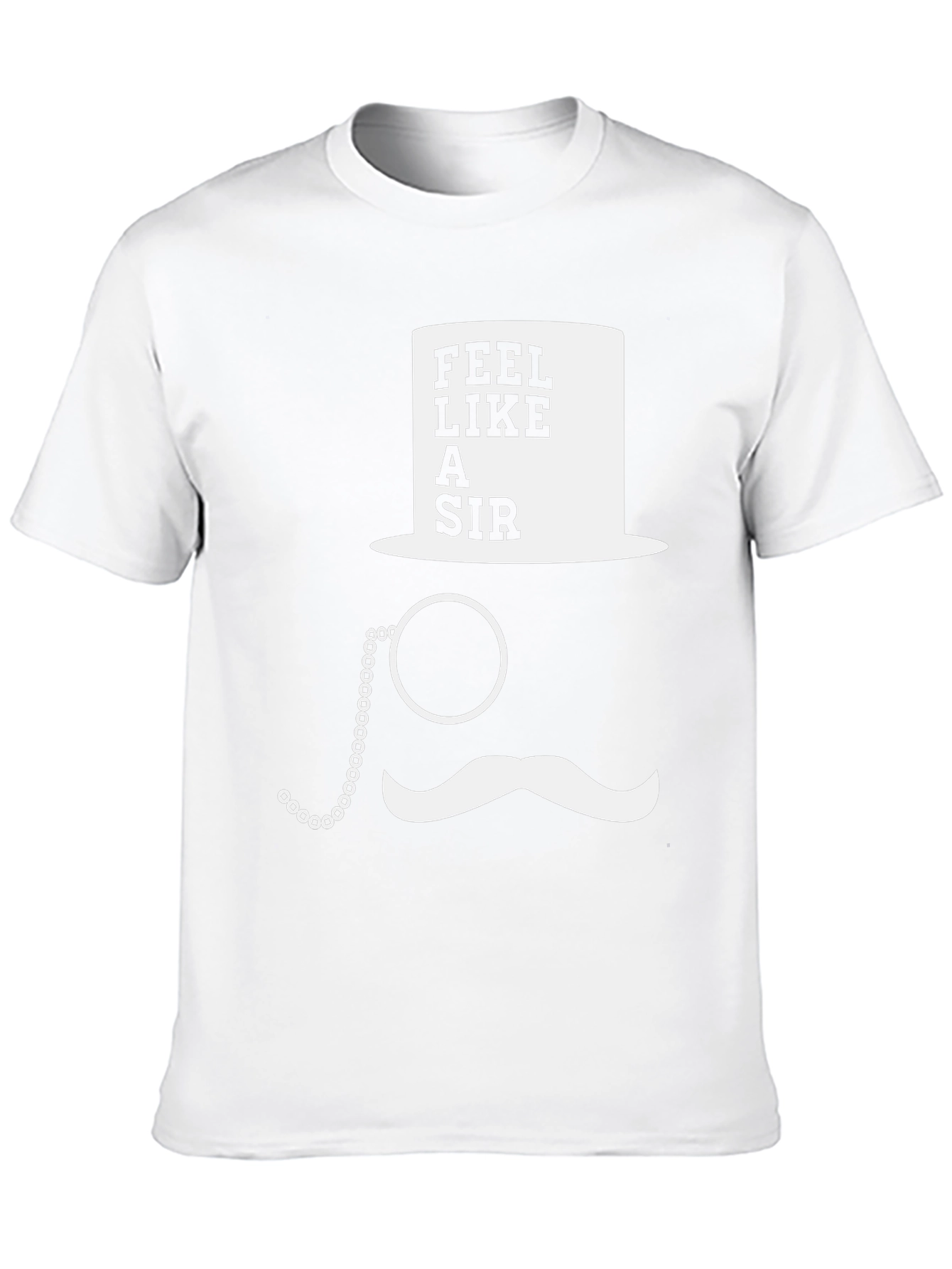 Feel Like A Sir Graphic Tee - Black