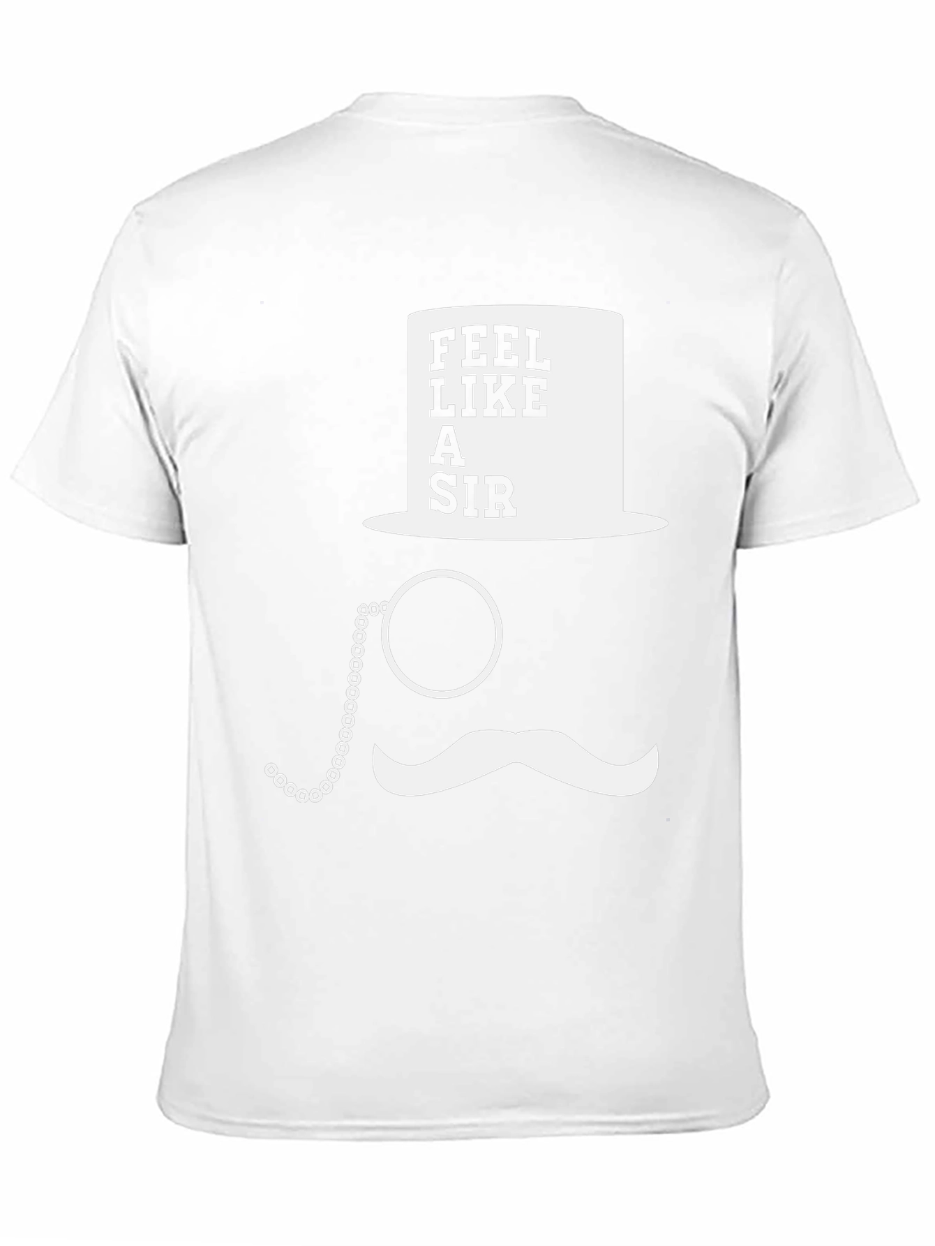 Feel Like A Sir Graphic Tee - Black