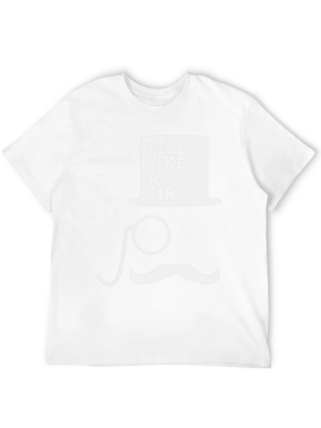 Feel Like A Sir Graphic Tee - Black