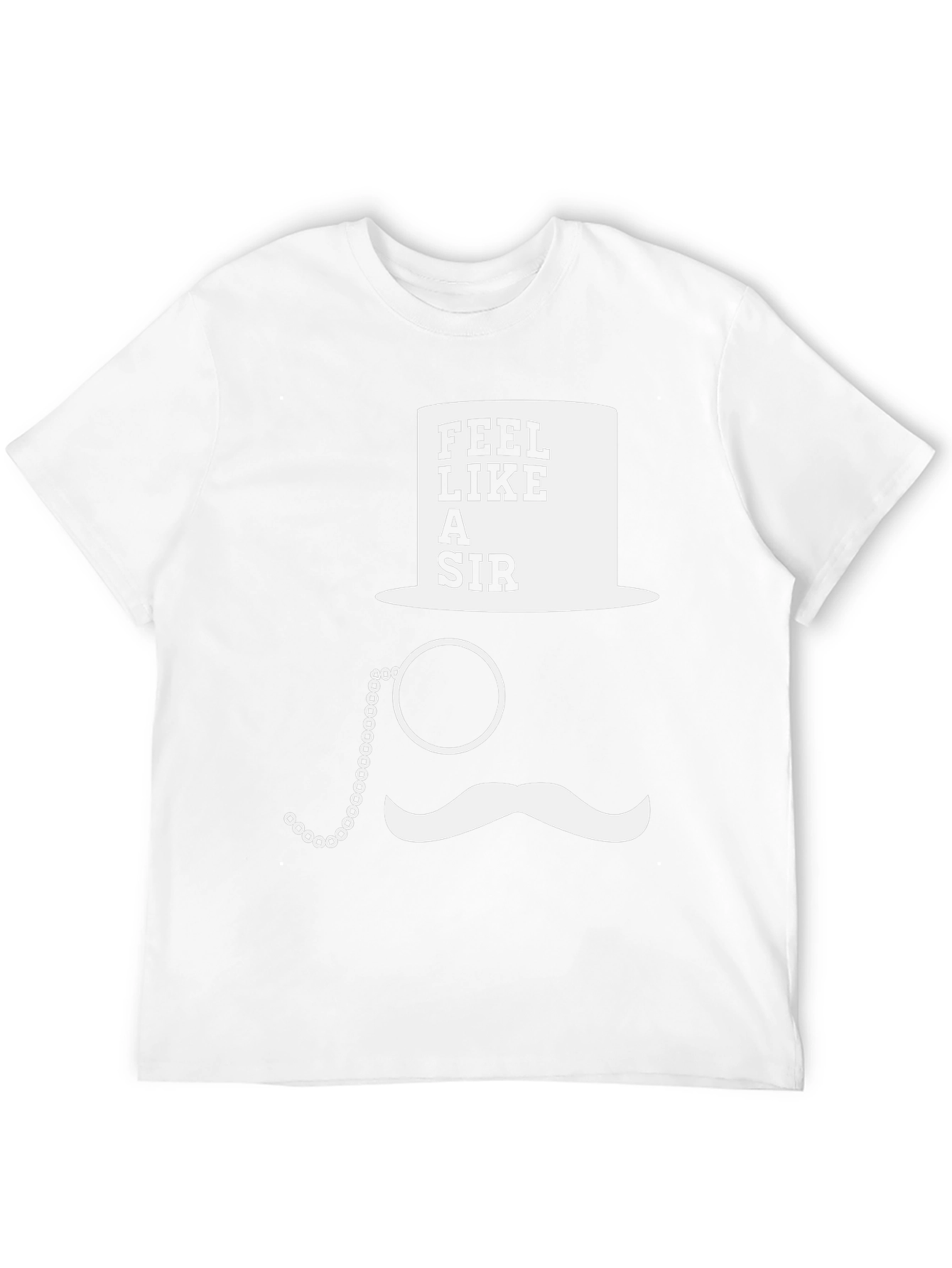 Feel Like A Sir Graphic Tee - Black