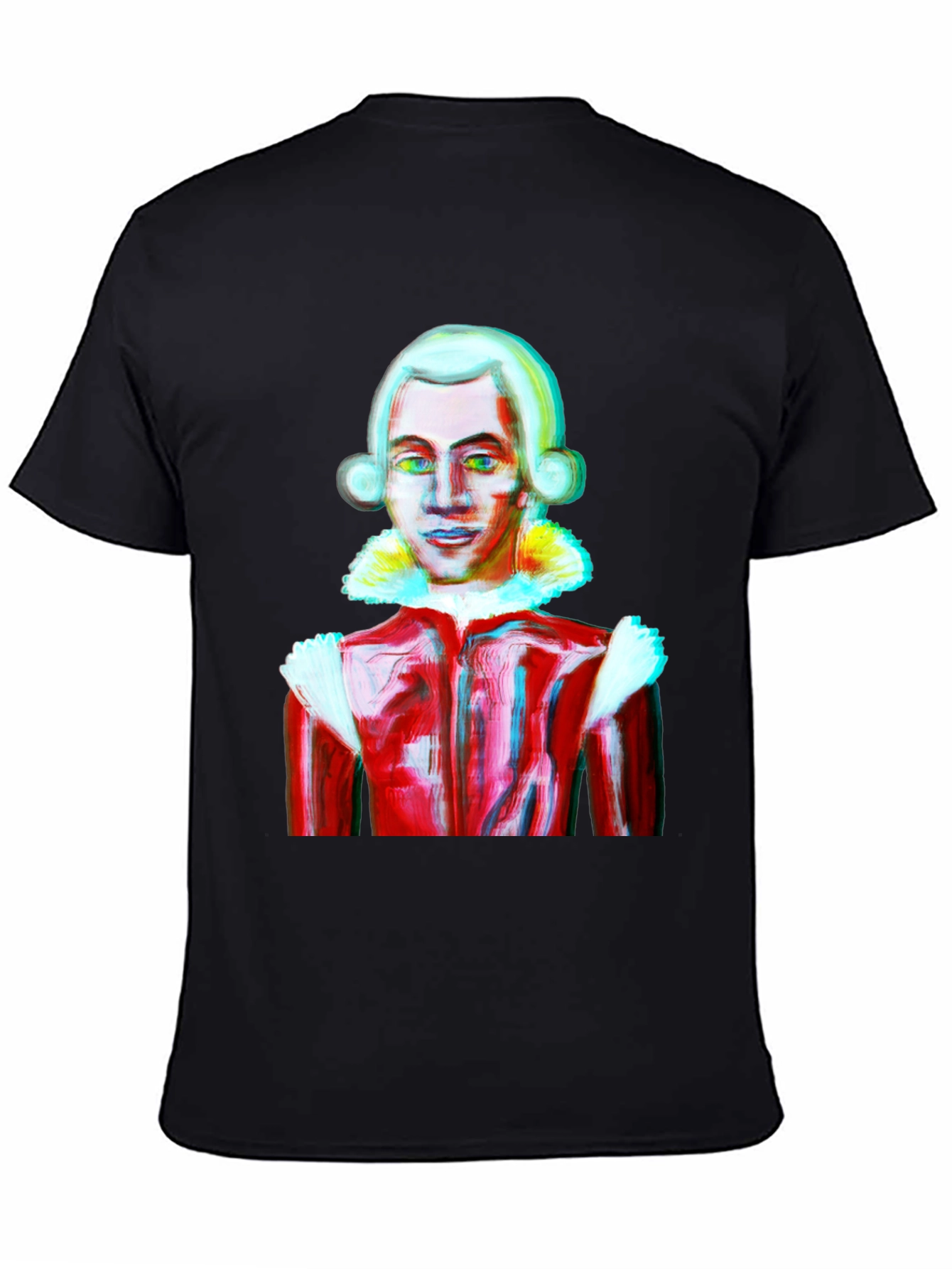 Mozart Style Graphic Tee - Artistic T-Shirt