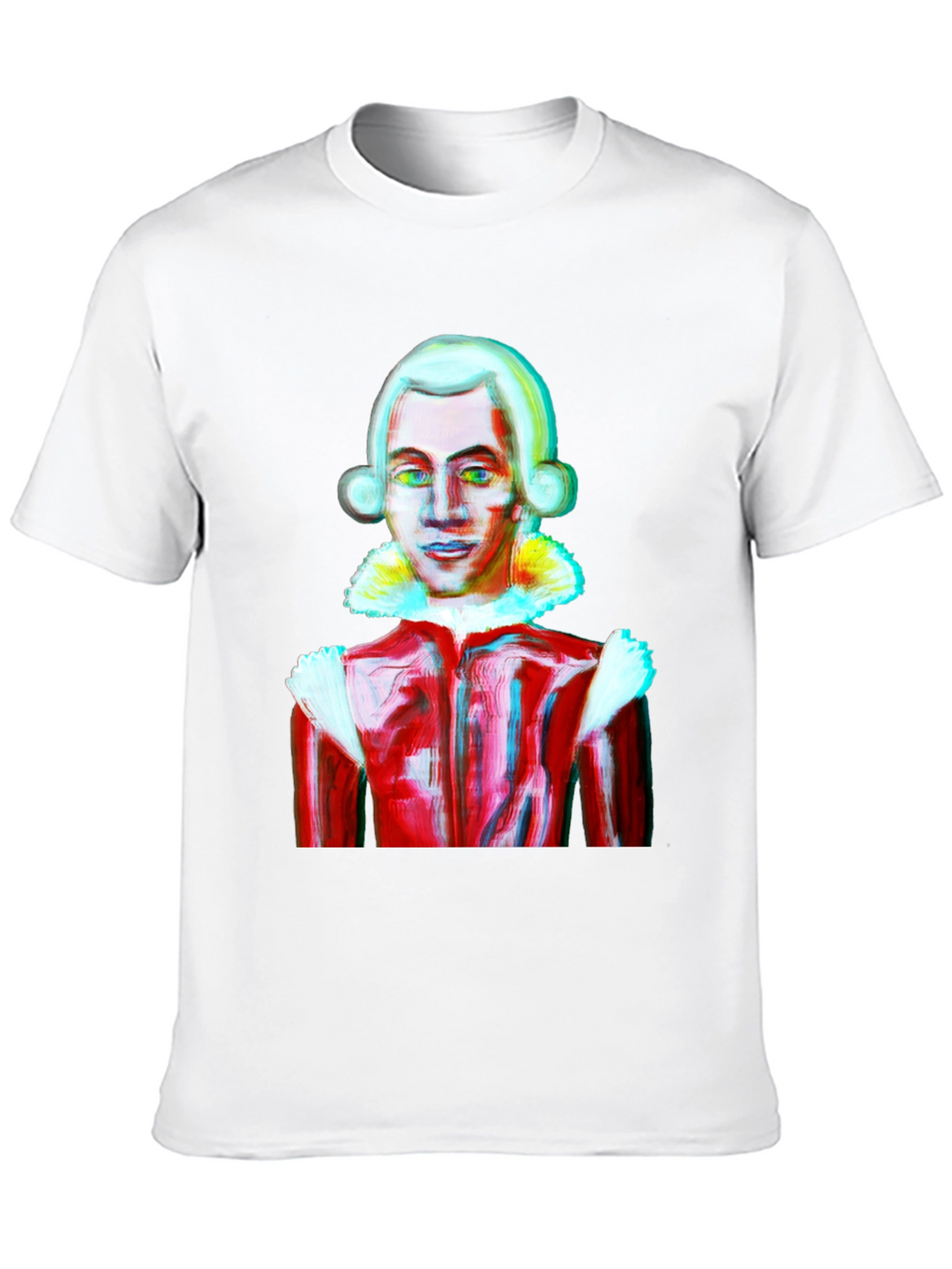 Mozart Style Graphic Tee - Artistic T-Shirt