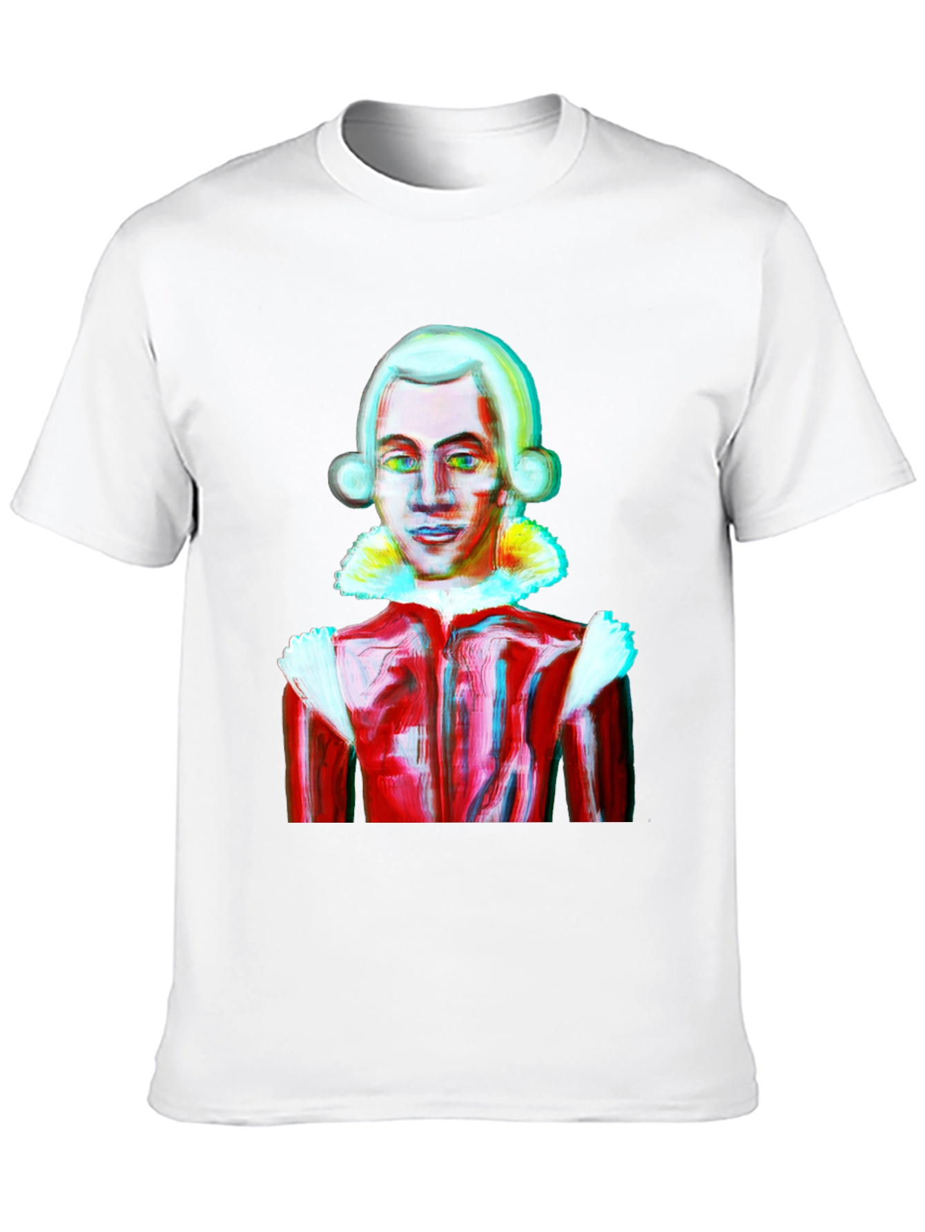 Mozart Style Graphic Tee - Artistic T-Shirt