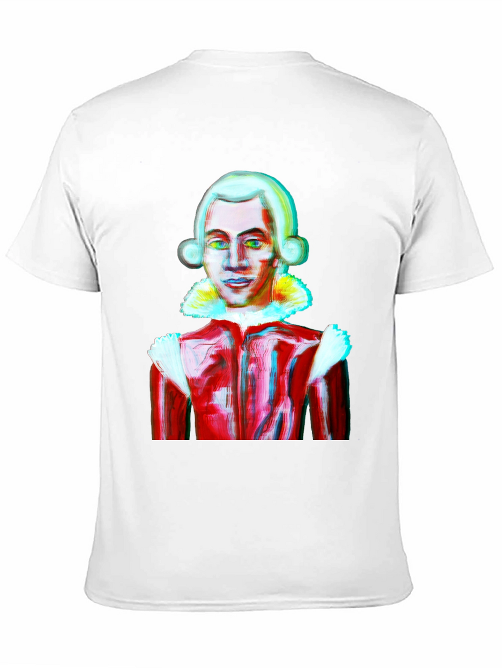 Mozart Style Graphic Tee - Artistic T-Shirt
