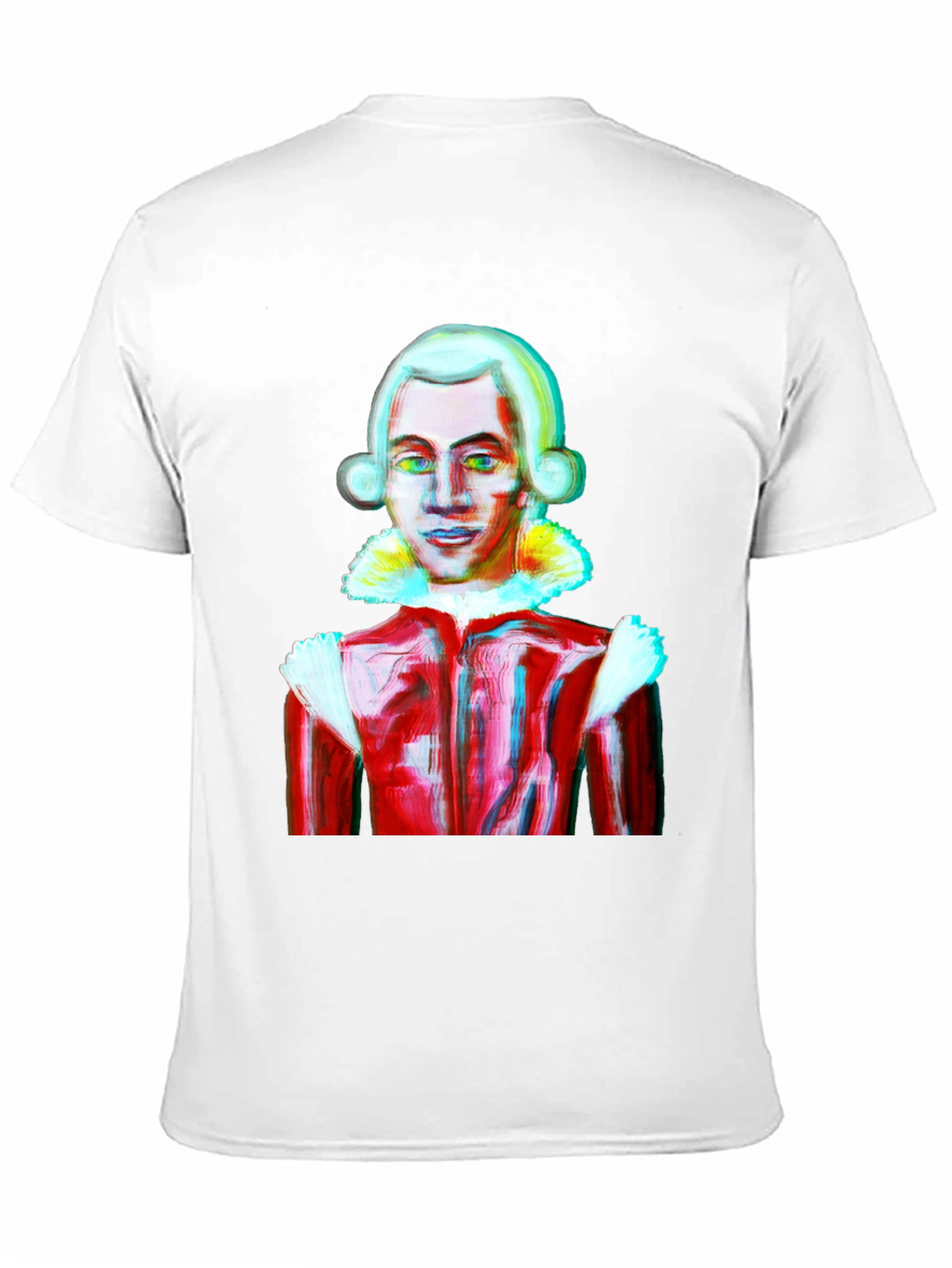 Mozart Style Graphic Tee - Artistic T-Shirt