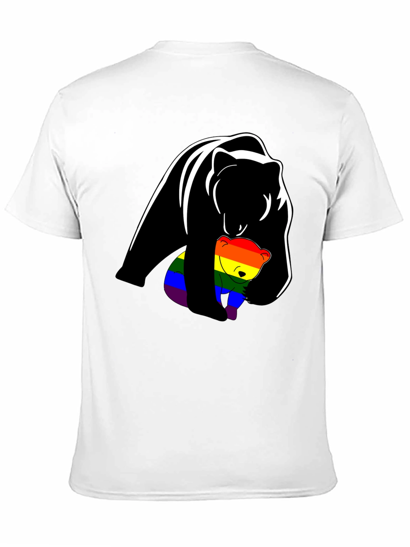 Bear Hug Pride T-Shirt - Soft Cotton Tee