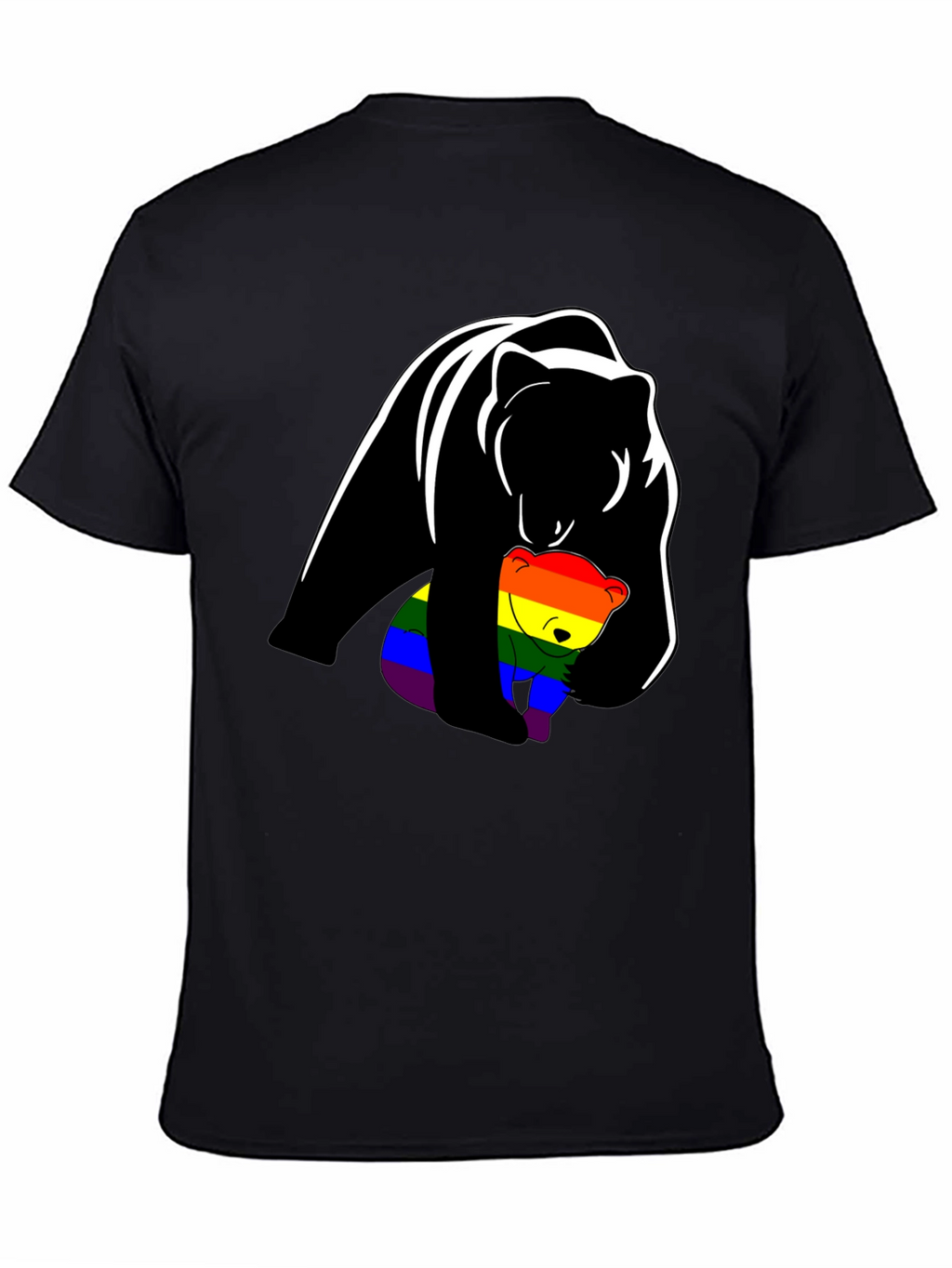 Bear Hug Pride T-Shirt - Soft Cotton Tee