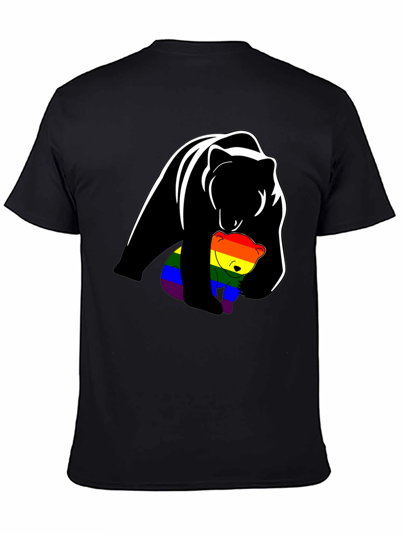 Bear Hug Pride T-Shirt - Soft Cotton Tee