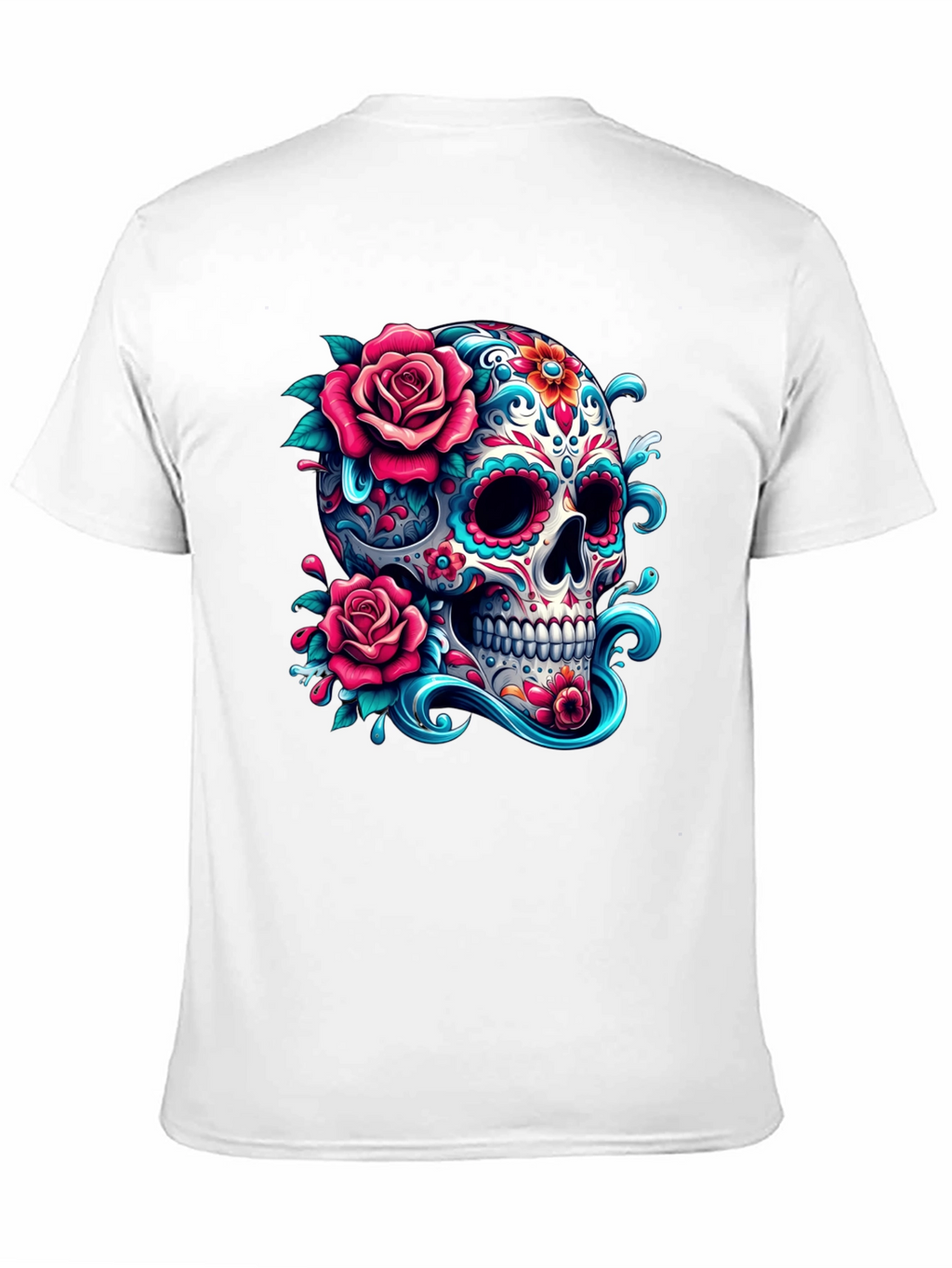 Sugar Skull Rose T-Shirt