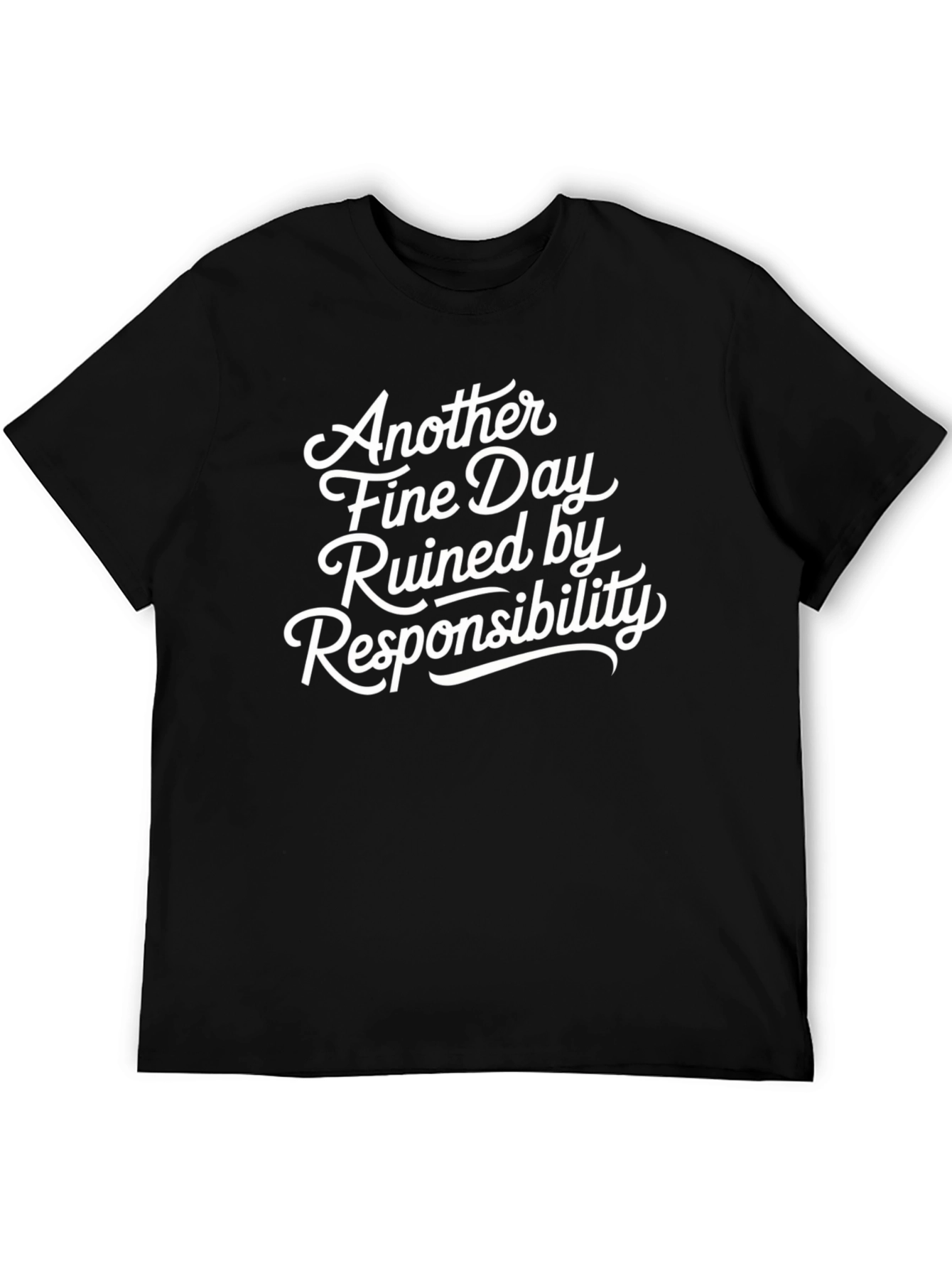 Funny Responsibility Graphic Tee