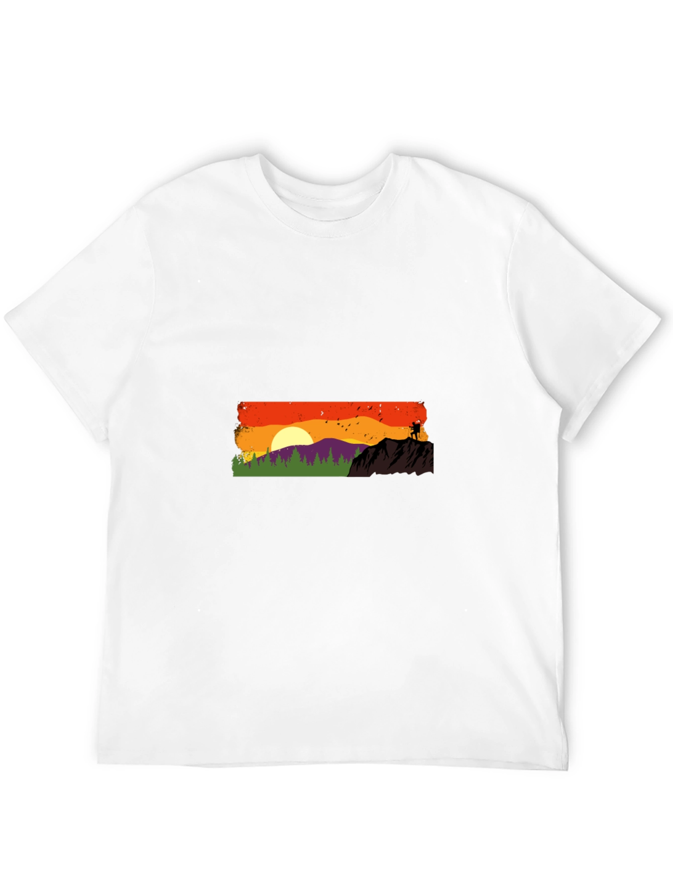 Sunset Hike Graphic Tee - Adventure Awaits!
