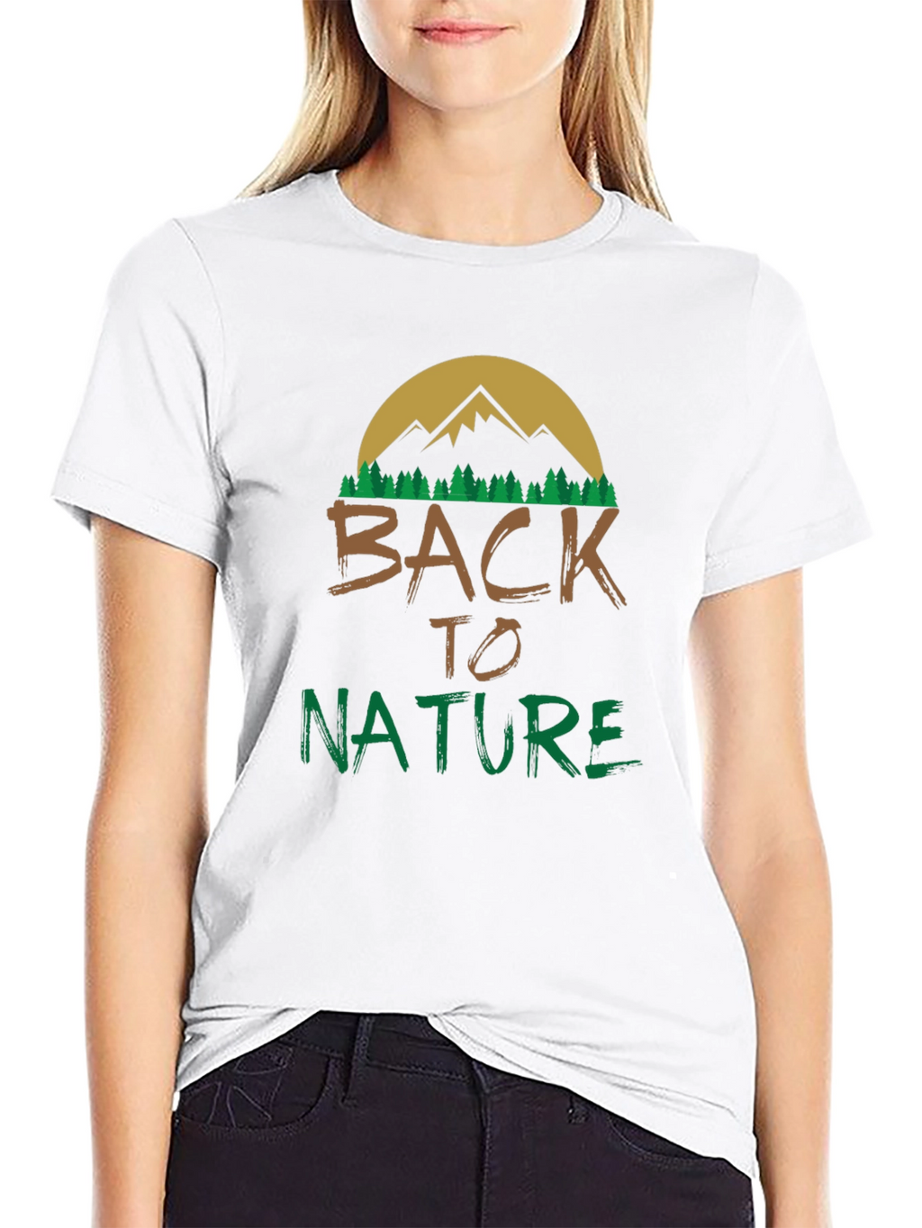 Back to Nature Graphic T-Shirt