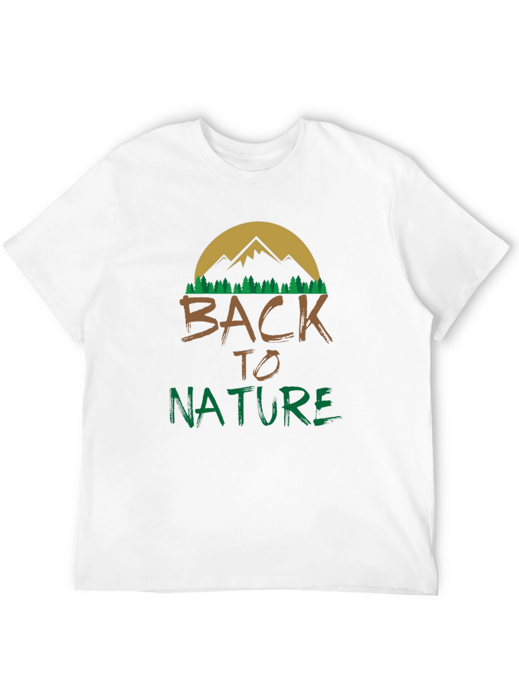 Back to Nature Graphic T-Shirt