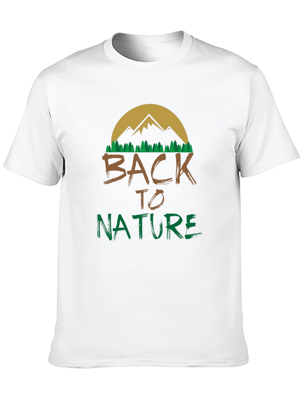 Back to Nature Graphic T-Shirt