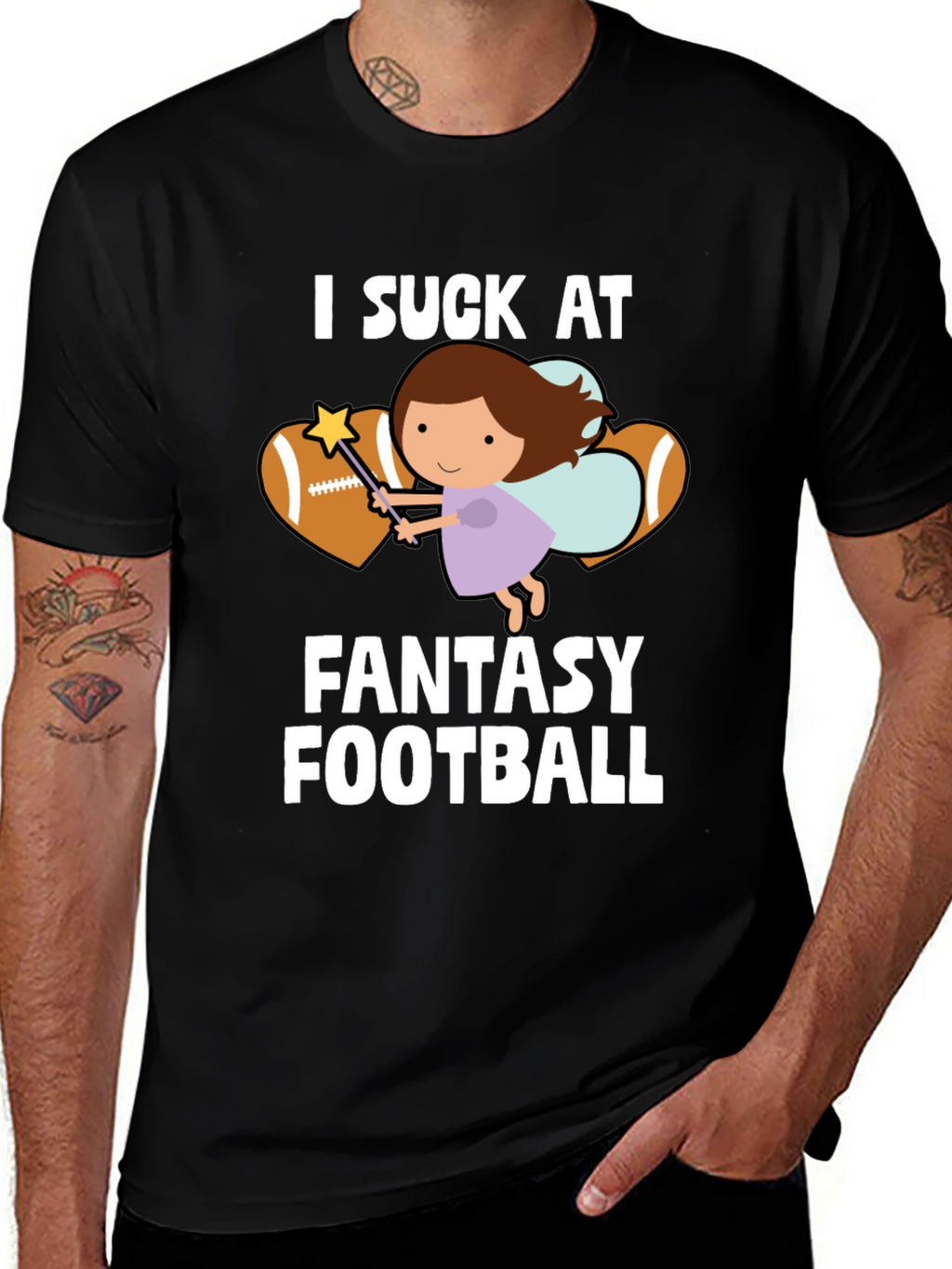 I Suck At Fantasy Football T-Shirt