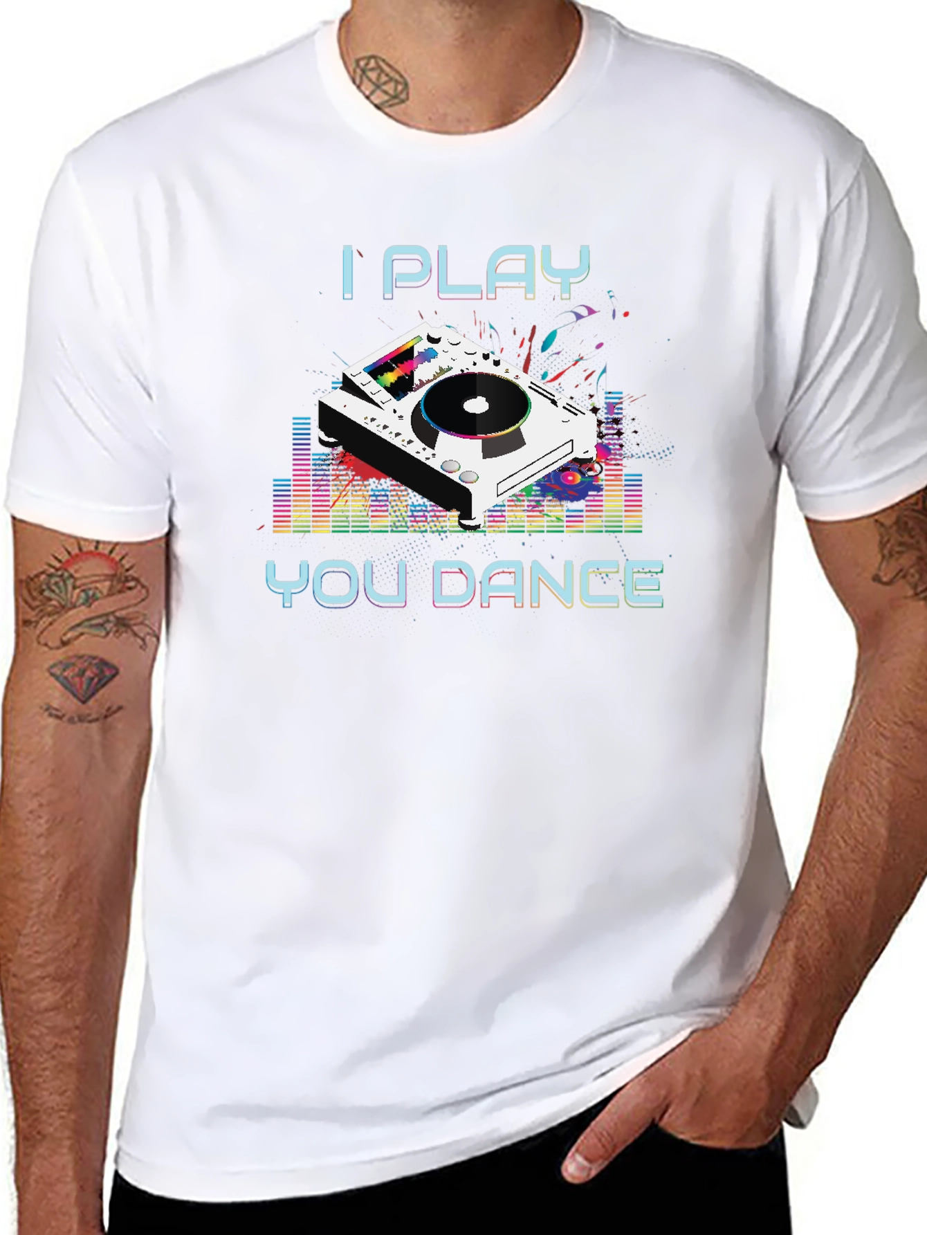 I Play You Dance Graphic Tee
