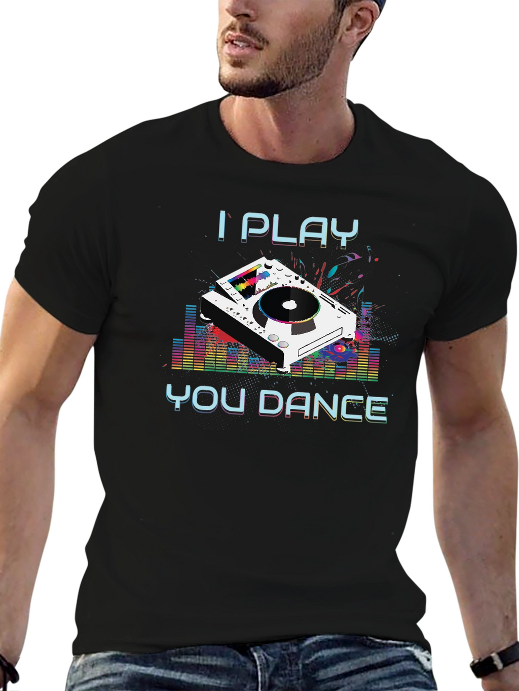 I Play You Dance Graphic Tee