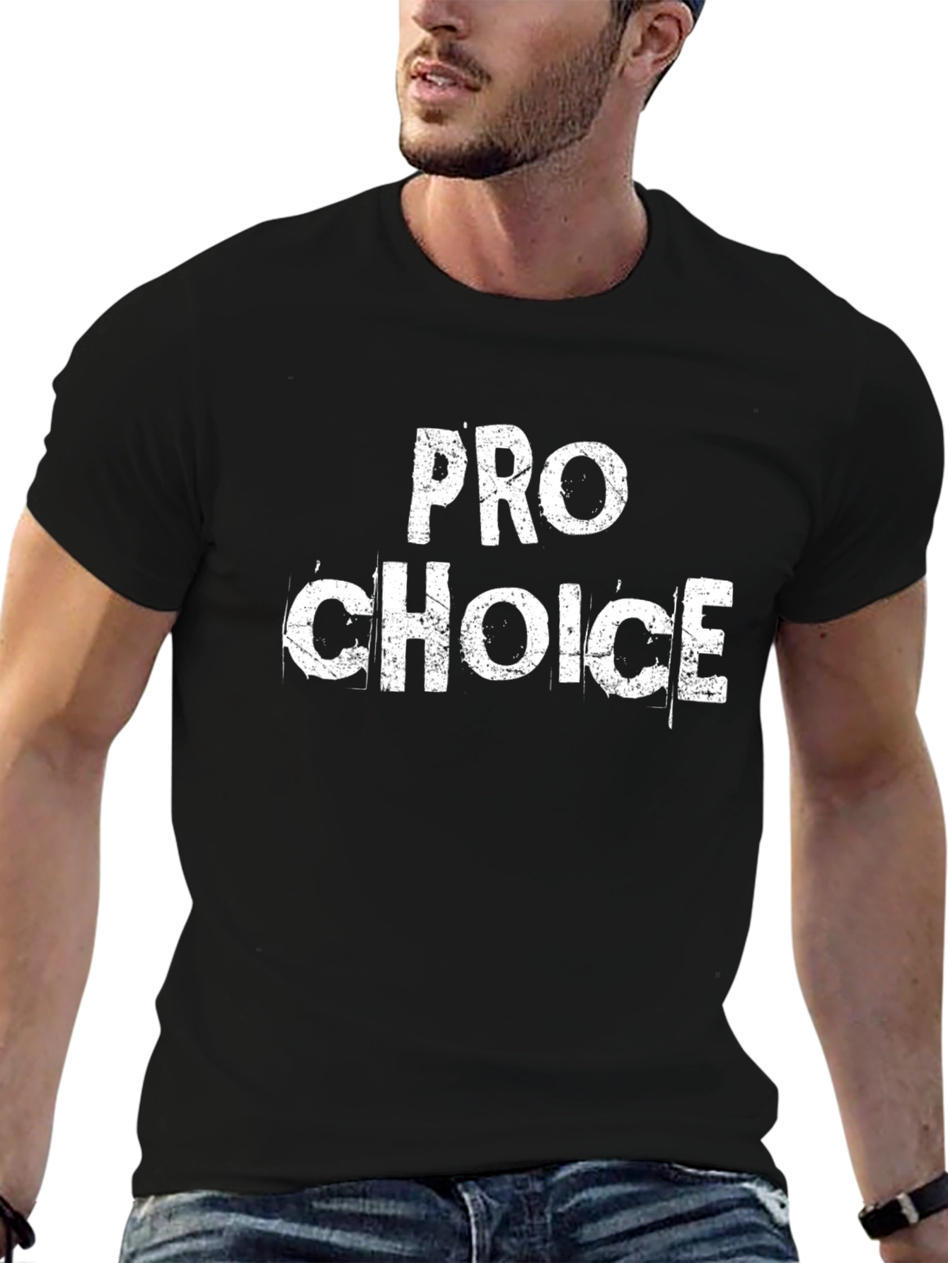 Pro Choice Graphic Tee - Black Cotton T-Shirt