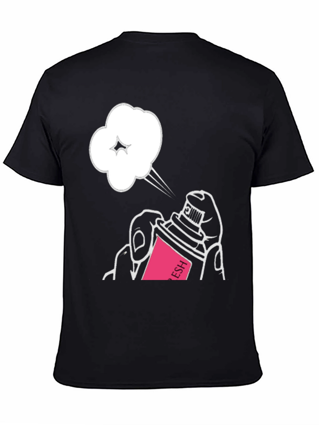 Spray Can Graphic T-Shirt