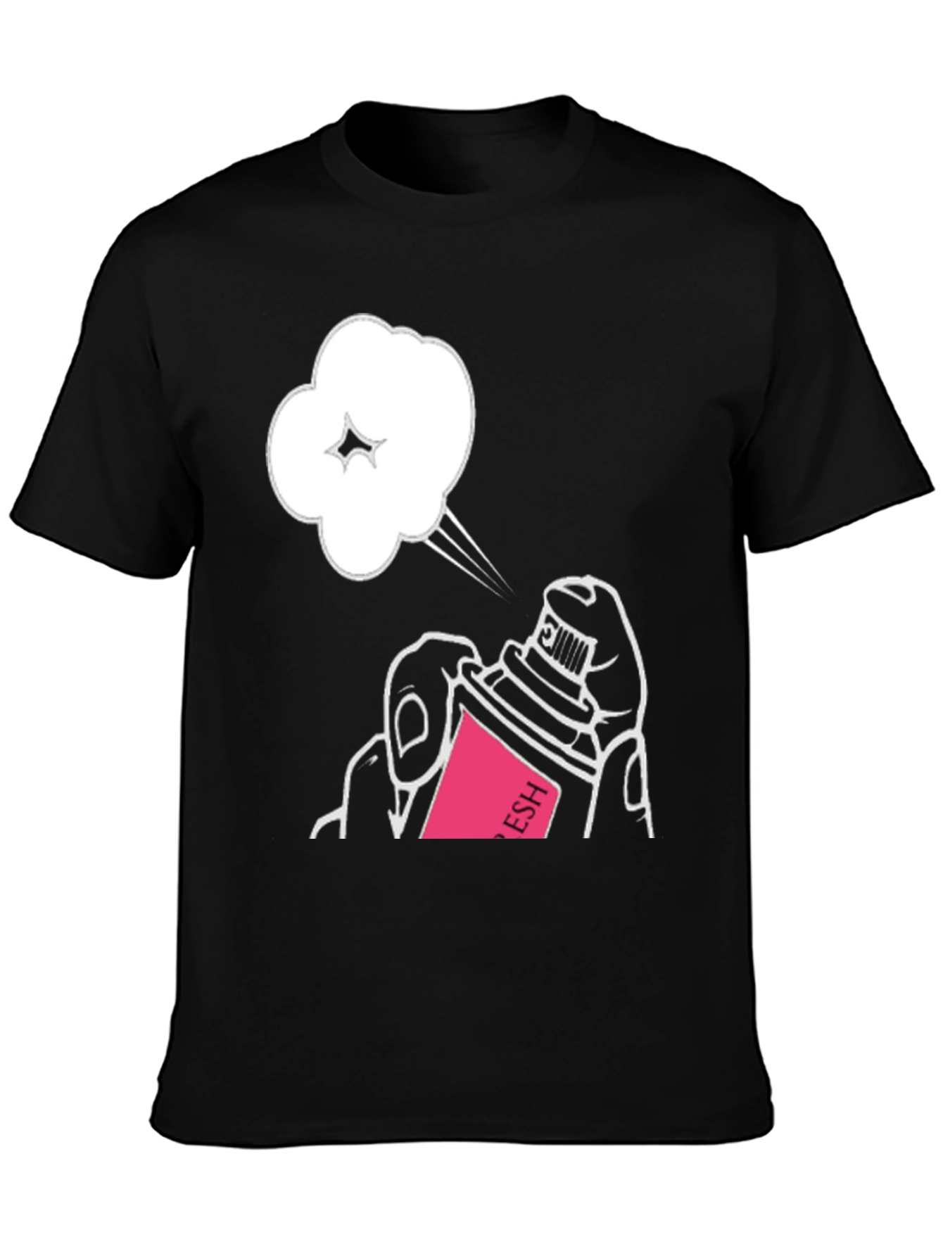 Spray Can Graphic T-Shirt