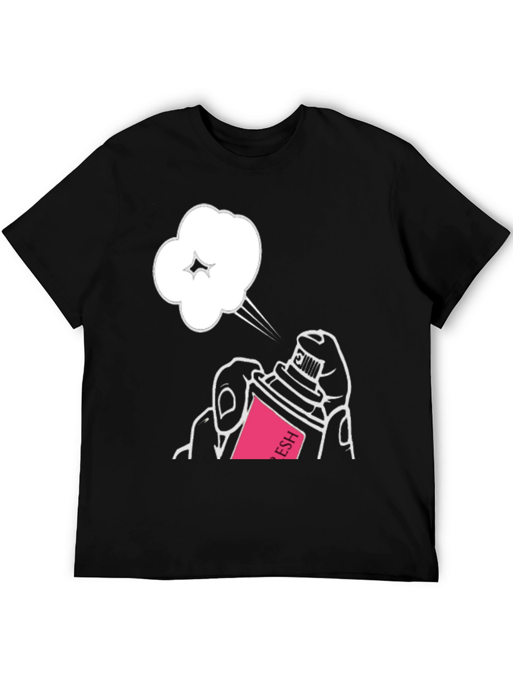 Spray Can Graphic T-Shirt