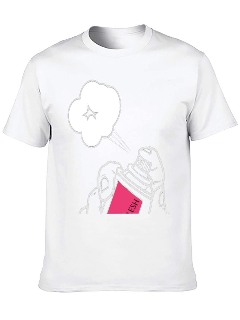 Spray Can Graphic T-Shirt