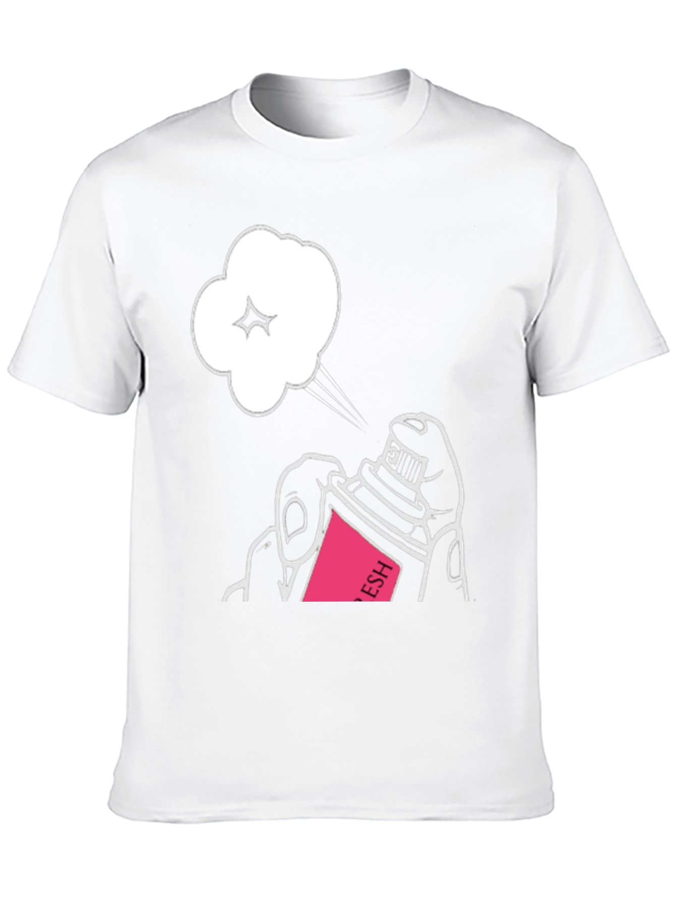 Spray Can Graphic T-Shirt
