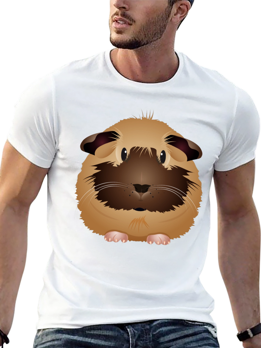 Guinea Pig Graphic Tee - Novelty T-Shirt