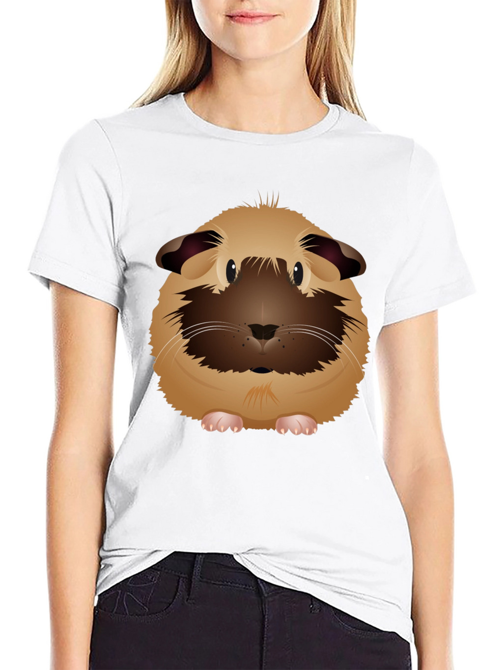 Guinea Pig Graphic Tee - Novelty T-Shirt