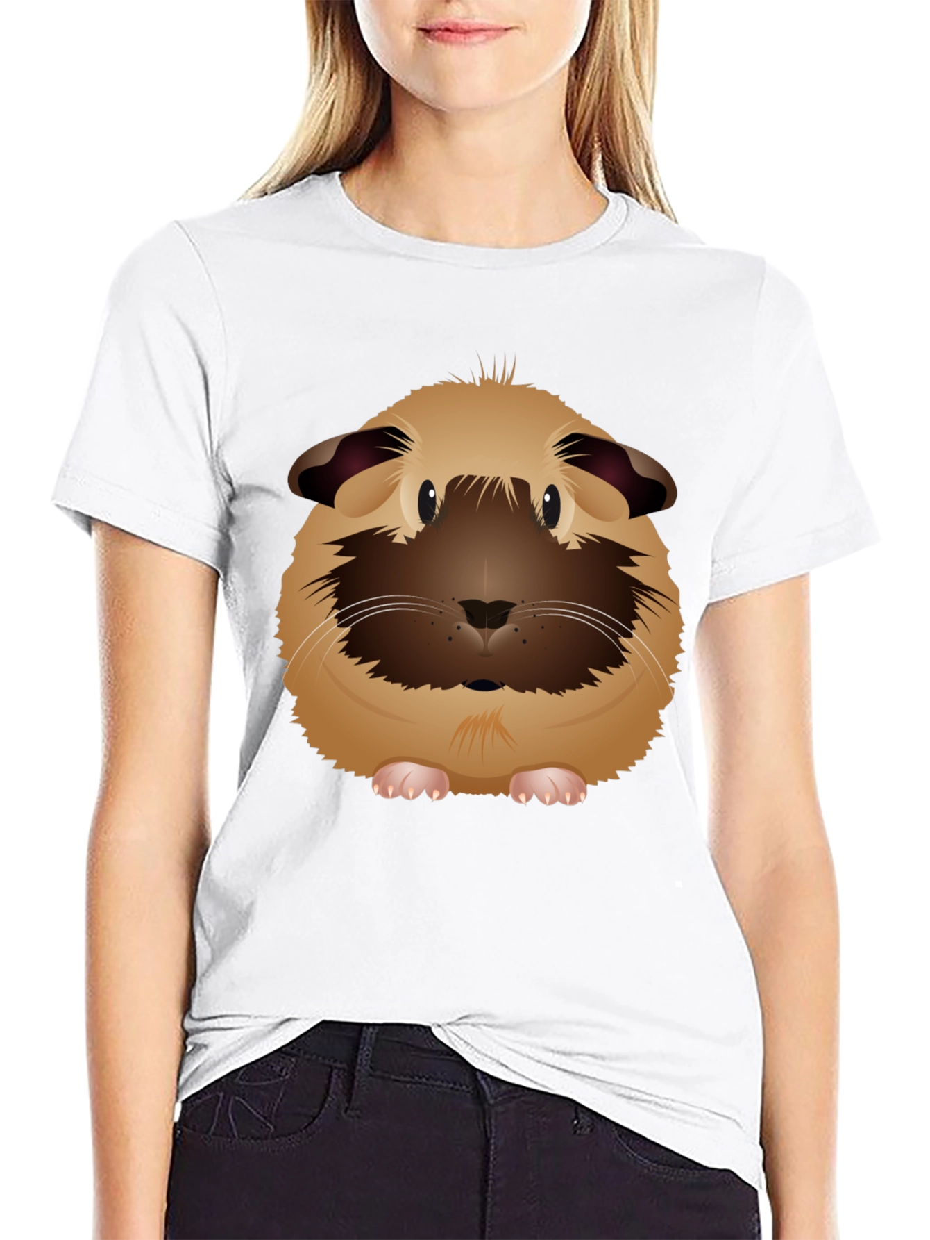 Guinea Pig Graphic Tee - Novelty T-Shirt
