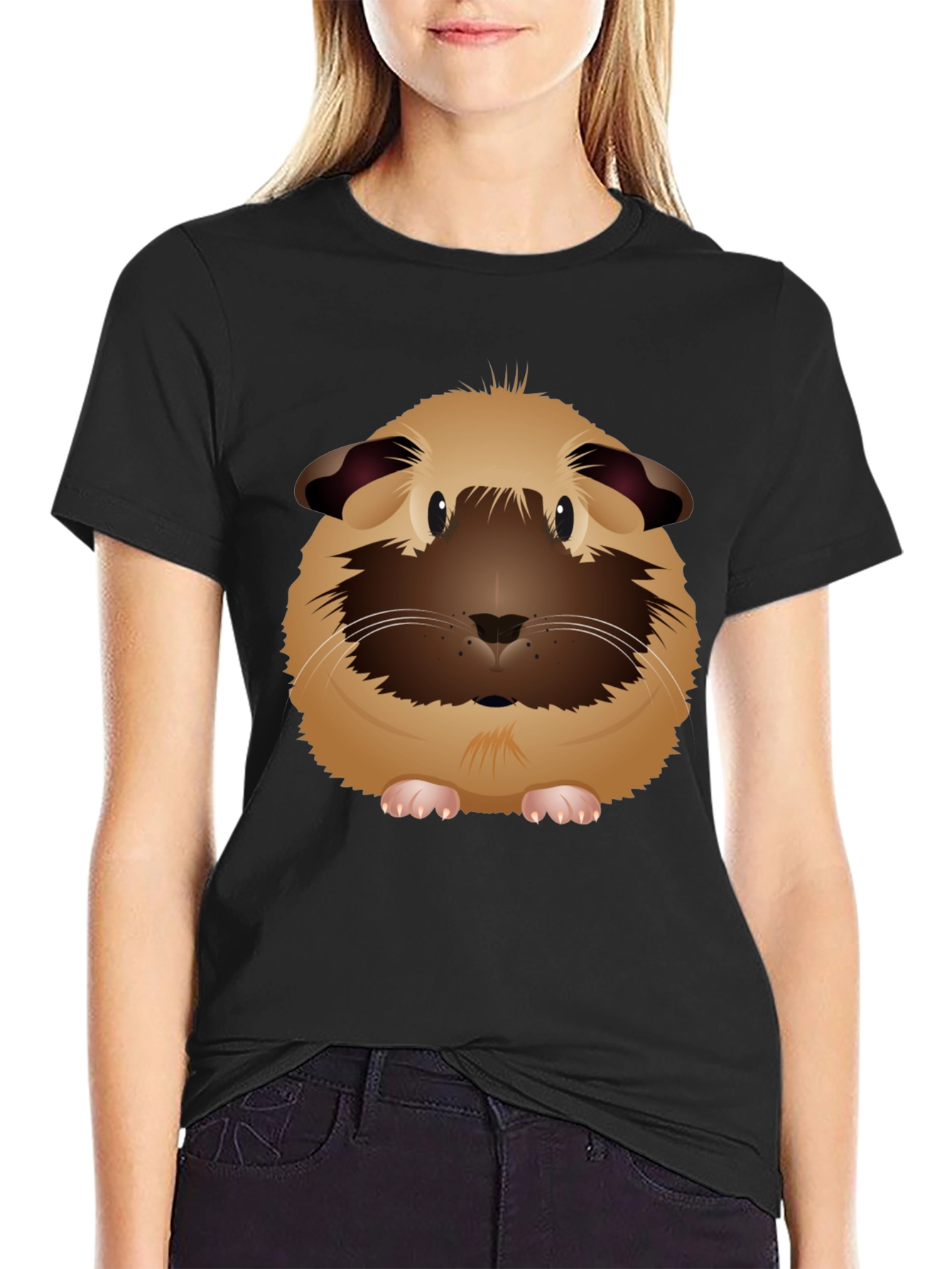 Guinea Pig Graphic Tee - Novelty T-Shirt