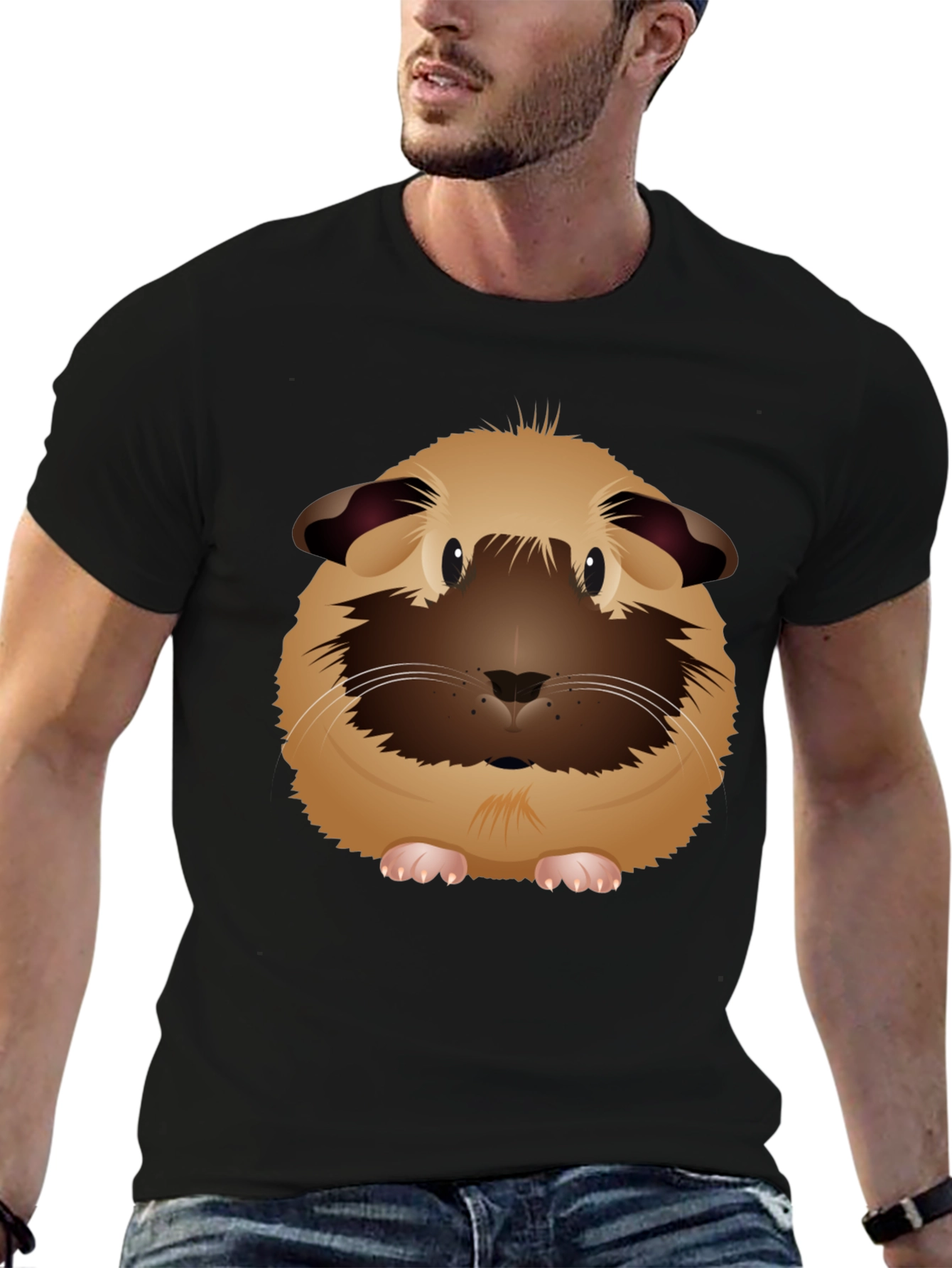 Guinea Pig Graphic Tee - Novelty T-Shirt