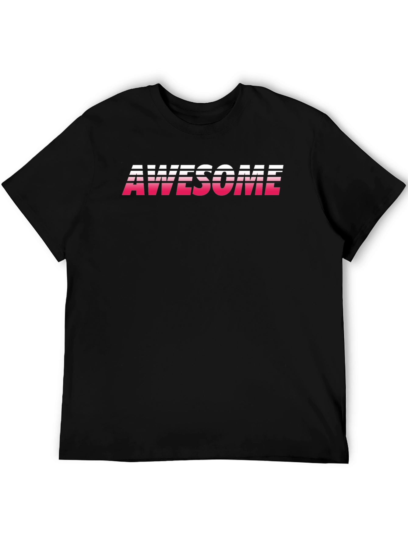 Awesome Retro Gradient Graphic T-Shirt