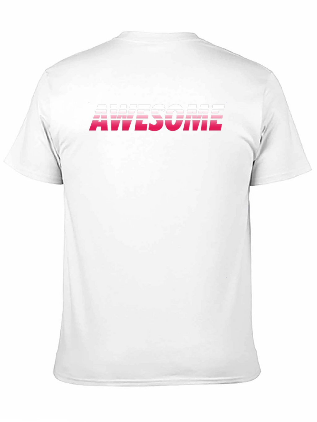 Awesome Retro Gradient Graphic T-Shirt