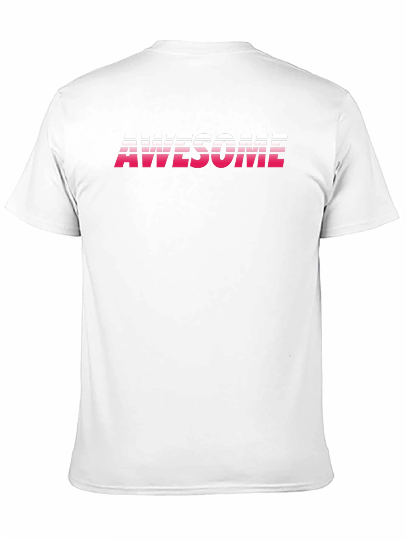 Awesome Retro Gradient Graphic T-Shirt