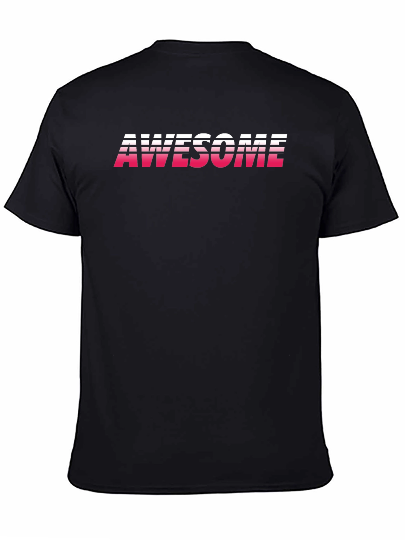 Awesome Retro Gradient Graphic T-Shirt