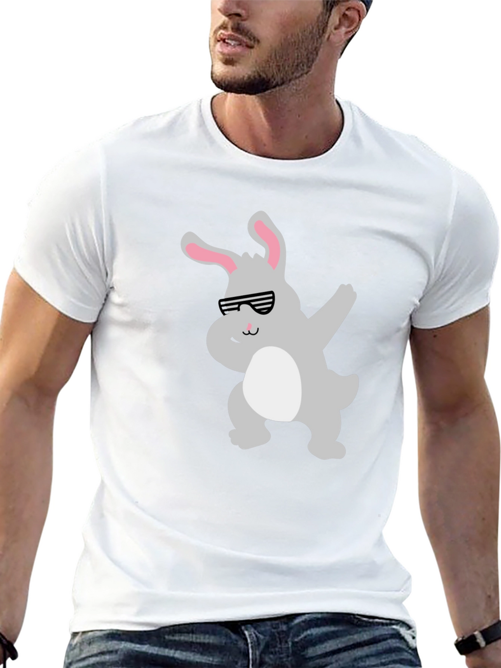 Cool Dabbing Bunny T-Shirt