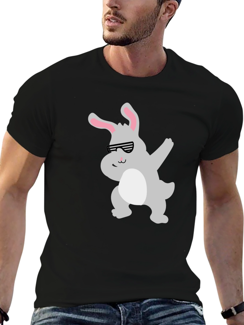 Cool Dabbing Bunny T-Shirt