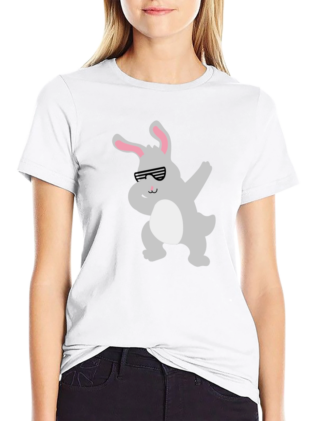Cool Dabbing Bunny T-Shirt