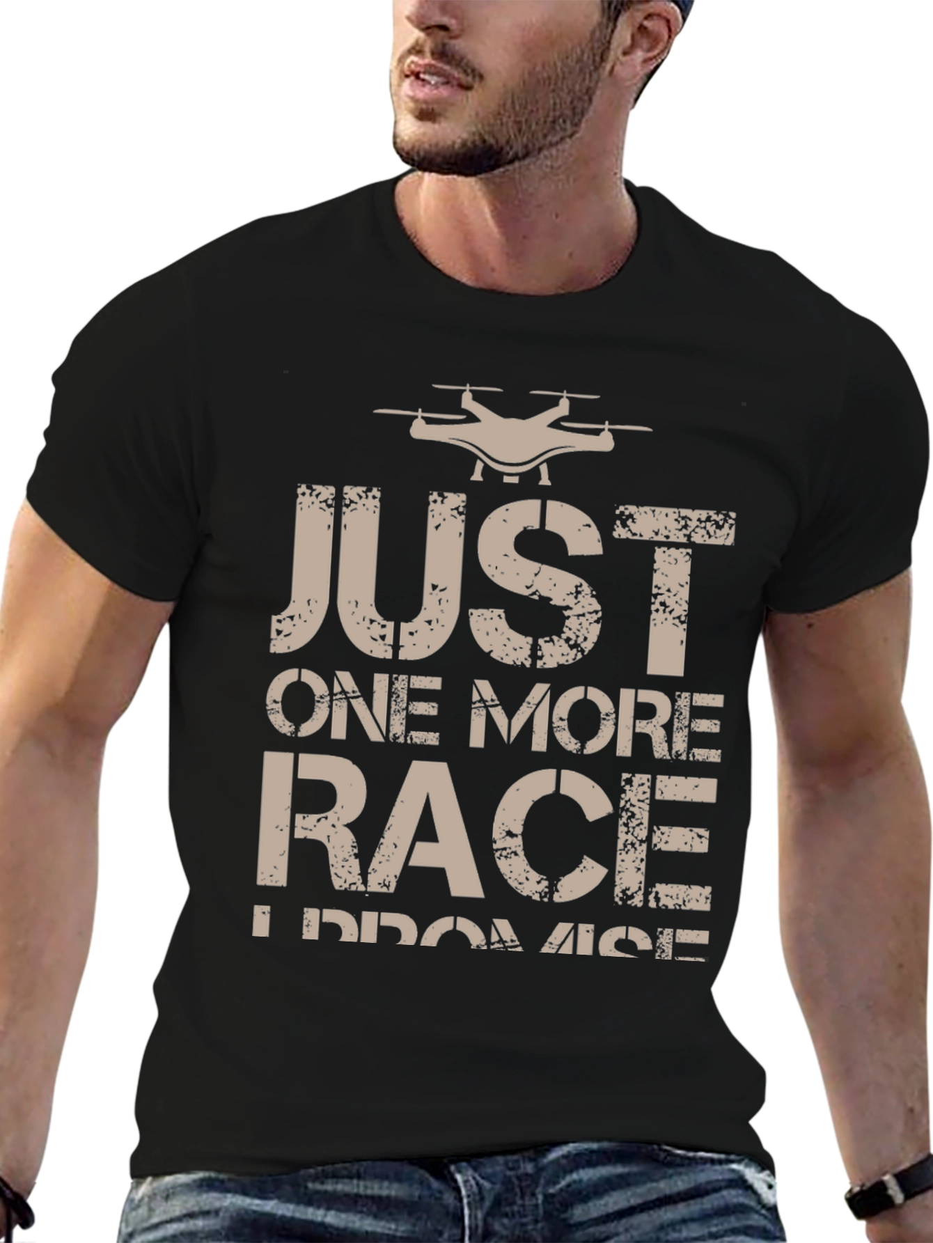 Drone Racing T-Shirt - Just One More Race