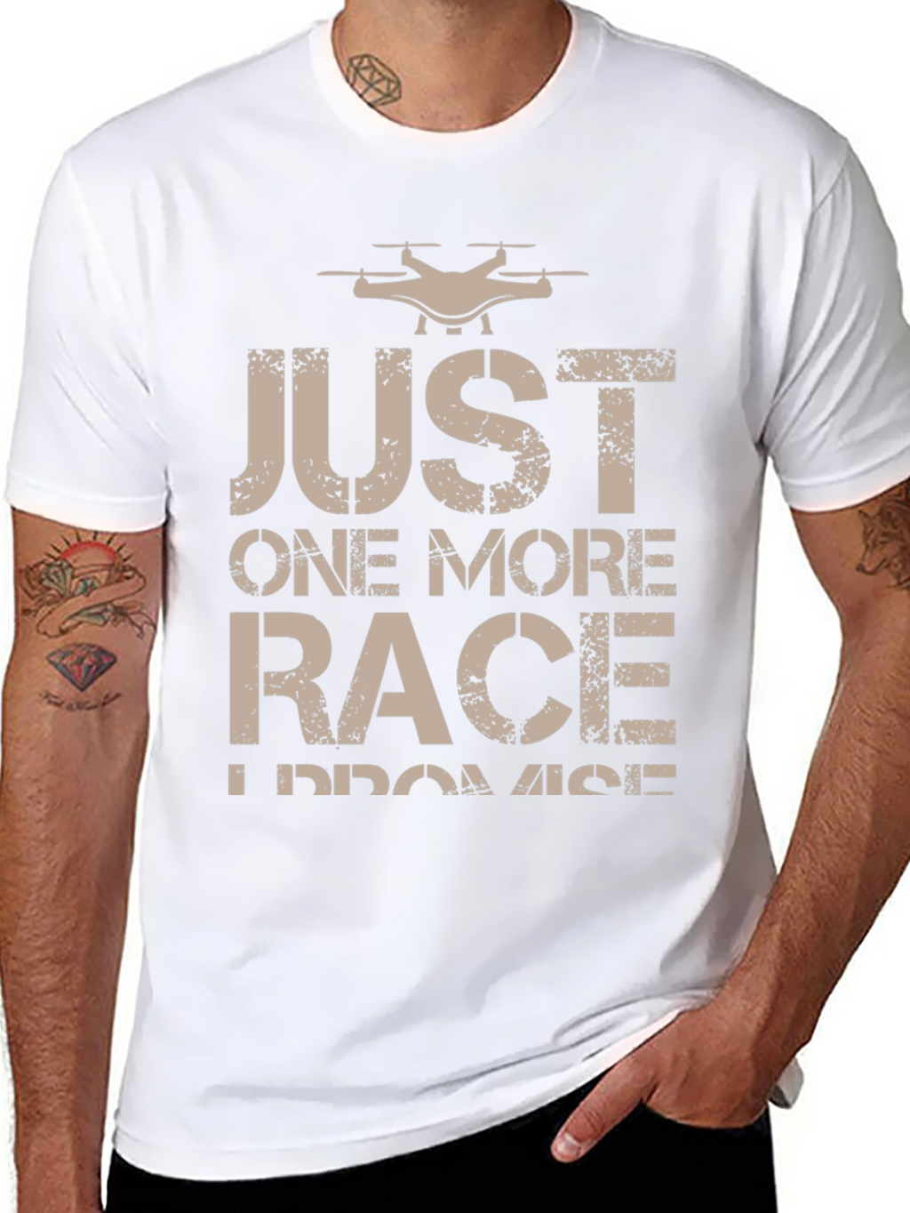 Drone Racing T-Shirt - Just One More Race