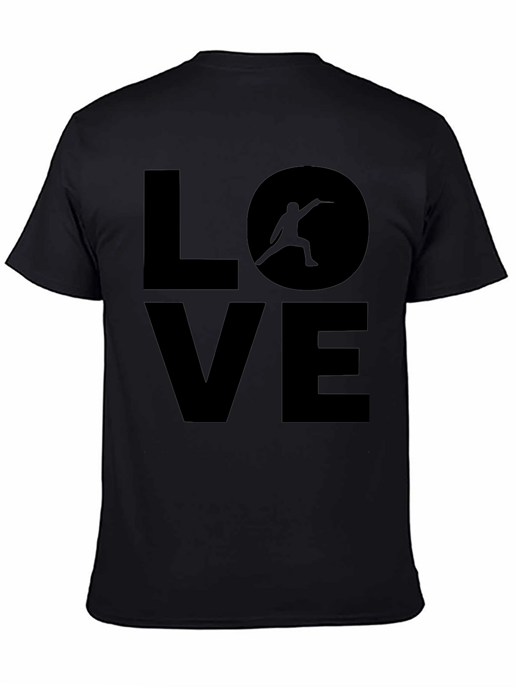 Fencing LOVE Graphic Tee - Sport Enthusiast Shirt